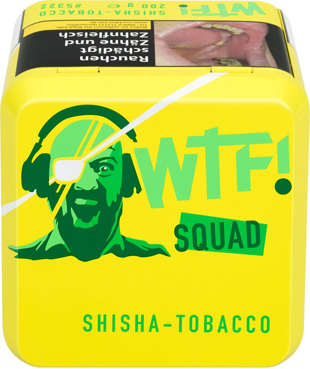 WTF! Shisha-Tobacco SQUAD Detailbild
