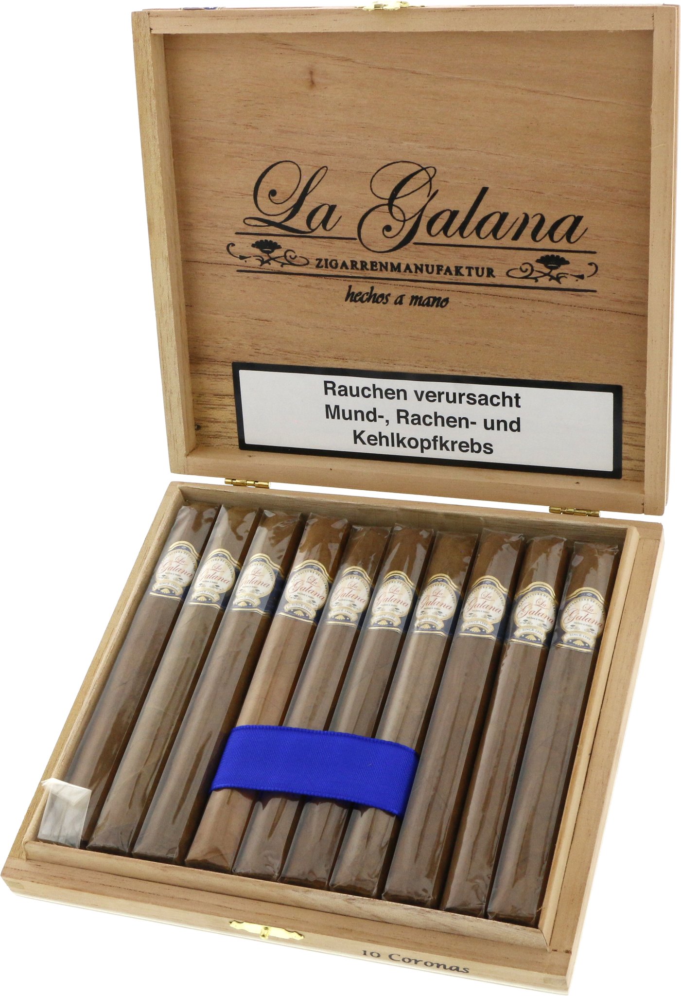 La Galana Salon Corona Kiste offen