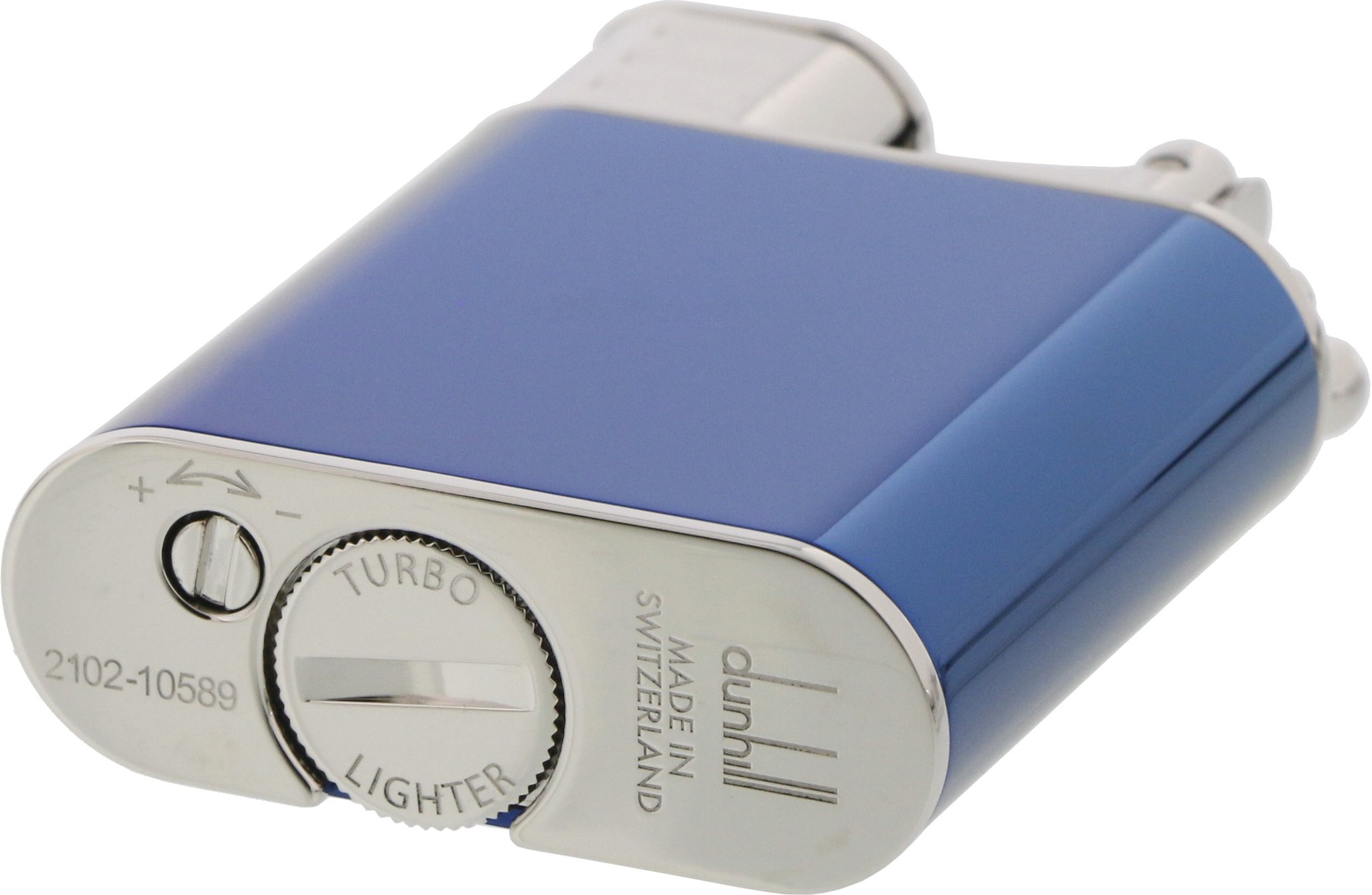 Dunhill The White Spot Unique Turbo Blue Lacquer Palladium Plate (DU21RRT1021472TU) unten