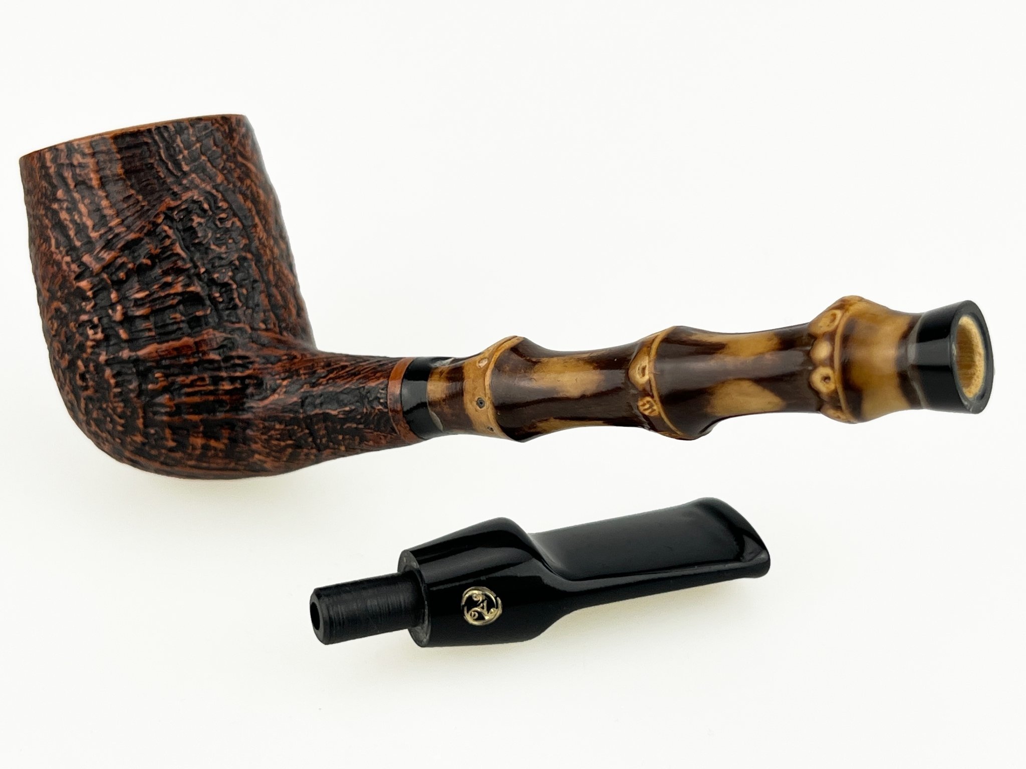 Rattray's Bamboo Pfeifen Sandgestrahlt (B-Ware) offen