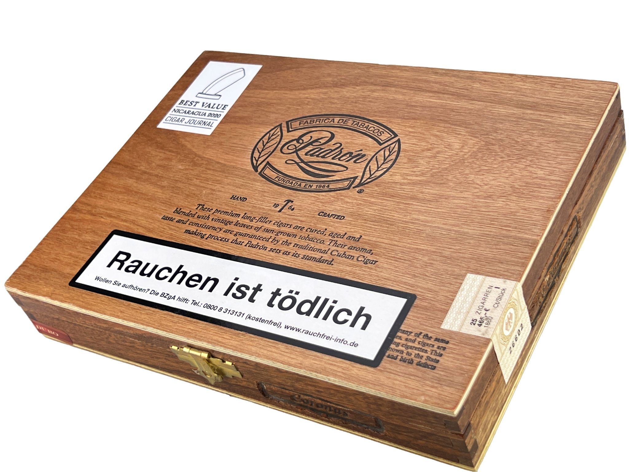  Padron 1964 Anniversario Corona MADURO Kiste