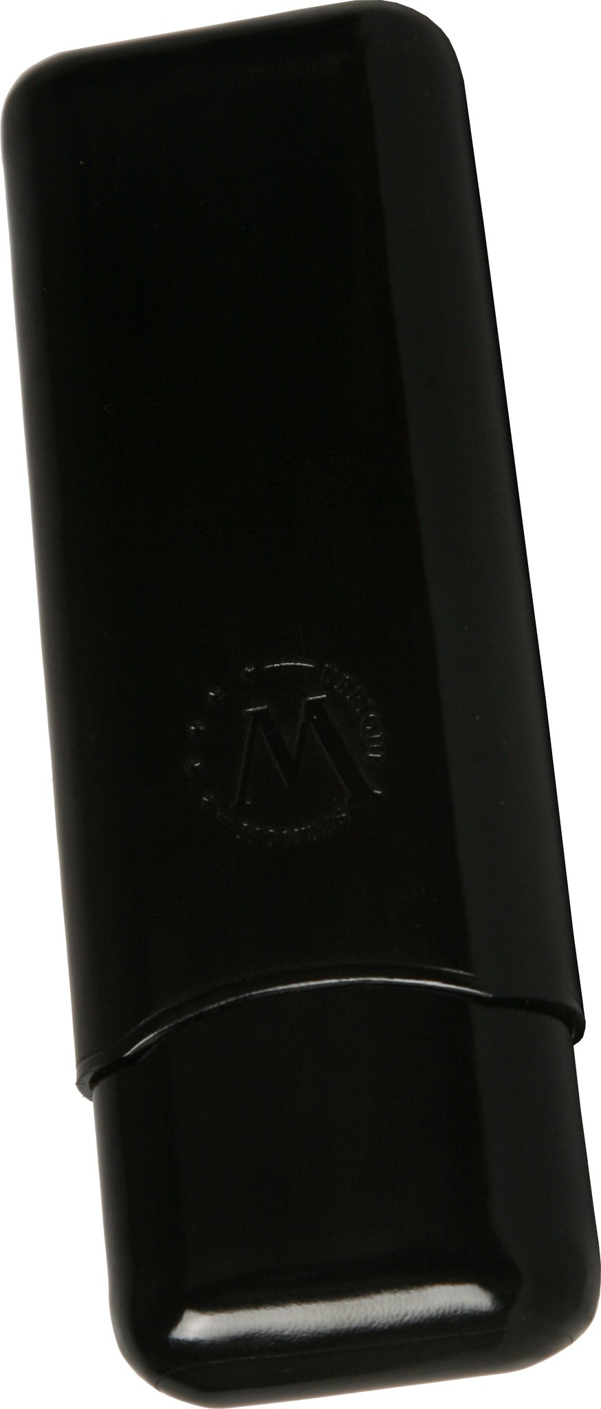 Montes Lederetui 2er Londres schwarz