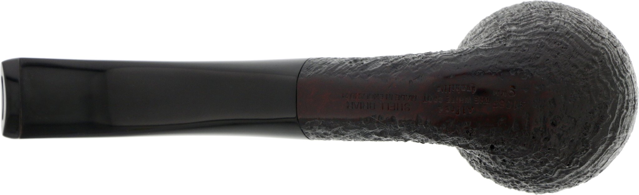 Dunhill The White Spot Pipes Shell Briar No. 4108F Bulldog Unterboden