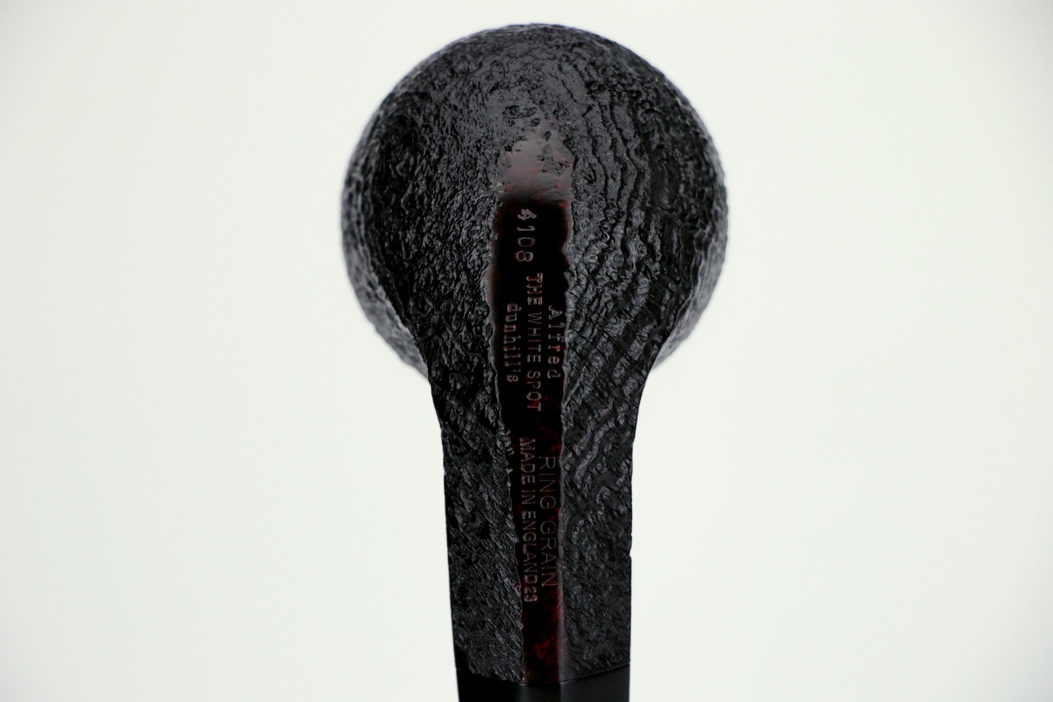 Shell Briar No. 4108 Ring Grain Bent Rhodesian (Nr. 325)_03