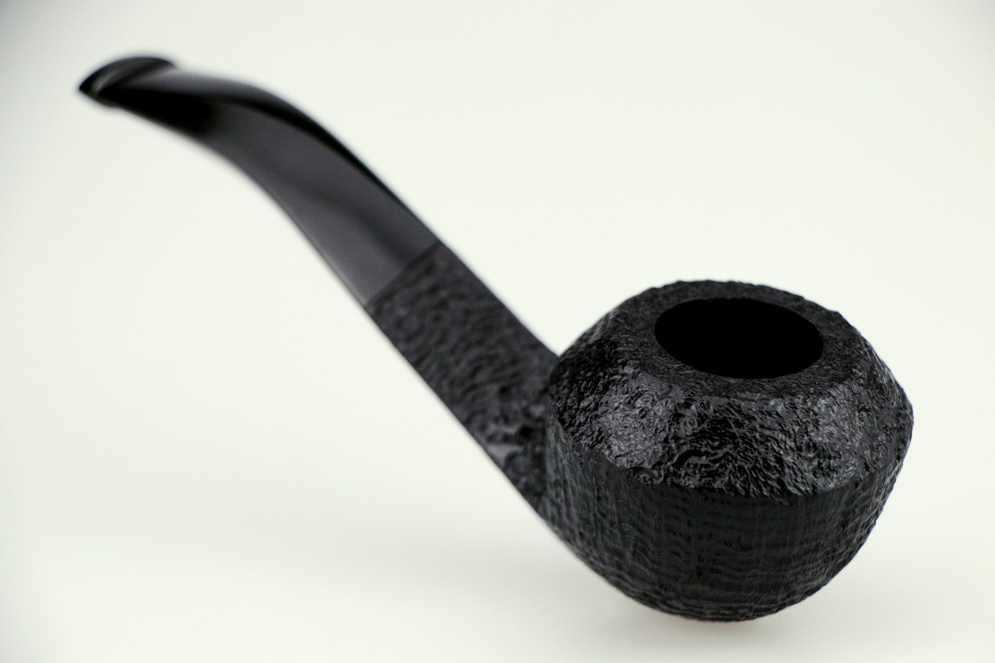 Shell Briar No. 4108 Ring Grain Bent Rhodesian (Nr. 325)_04