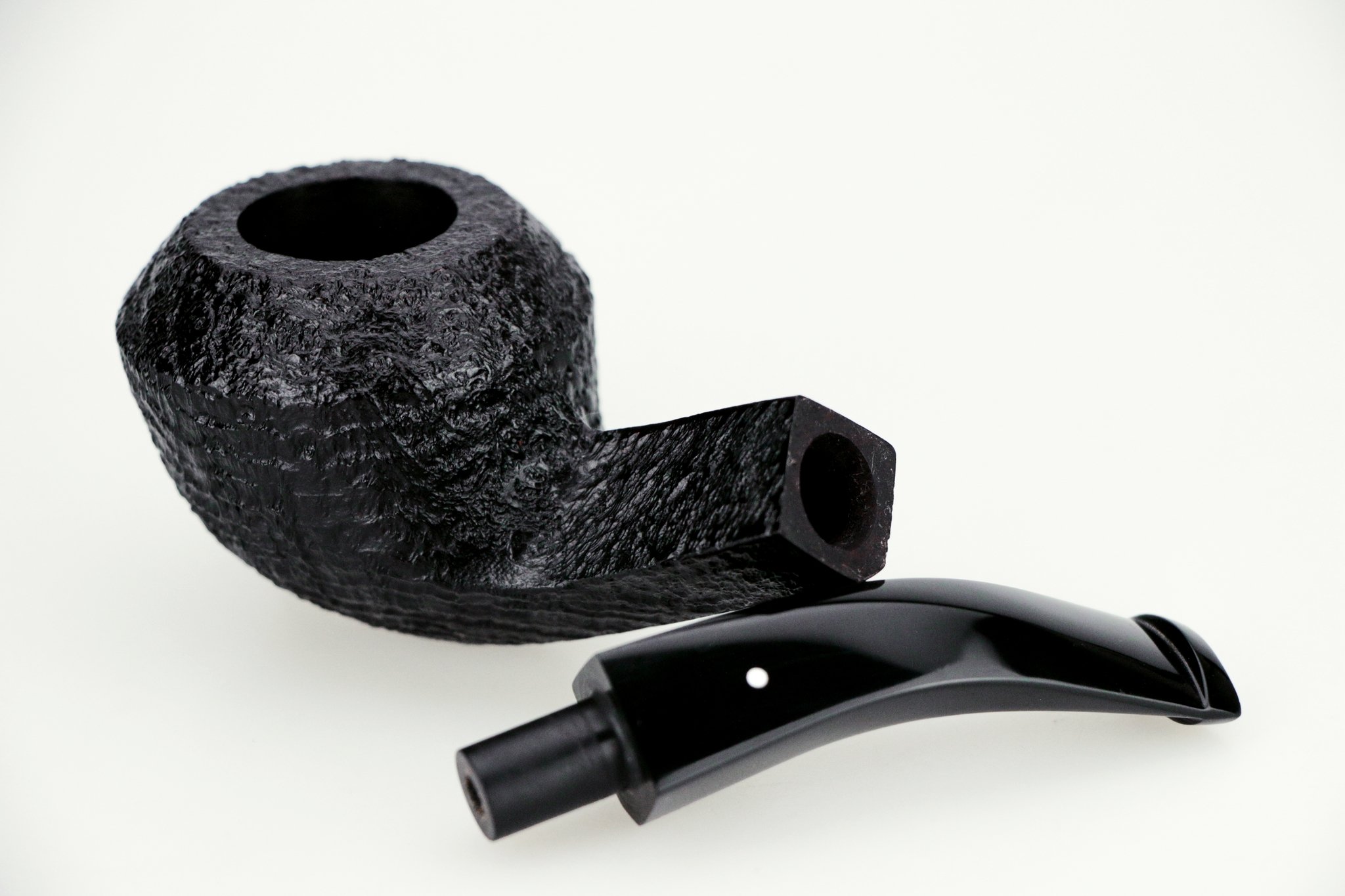 Shell Briar No. 4108 Ring Grain Bent Rhodesian (Nr. 325)_05