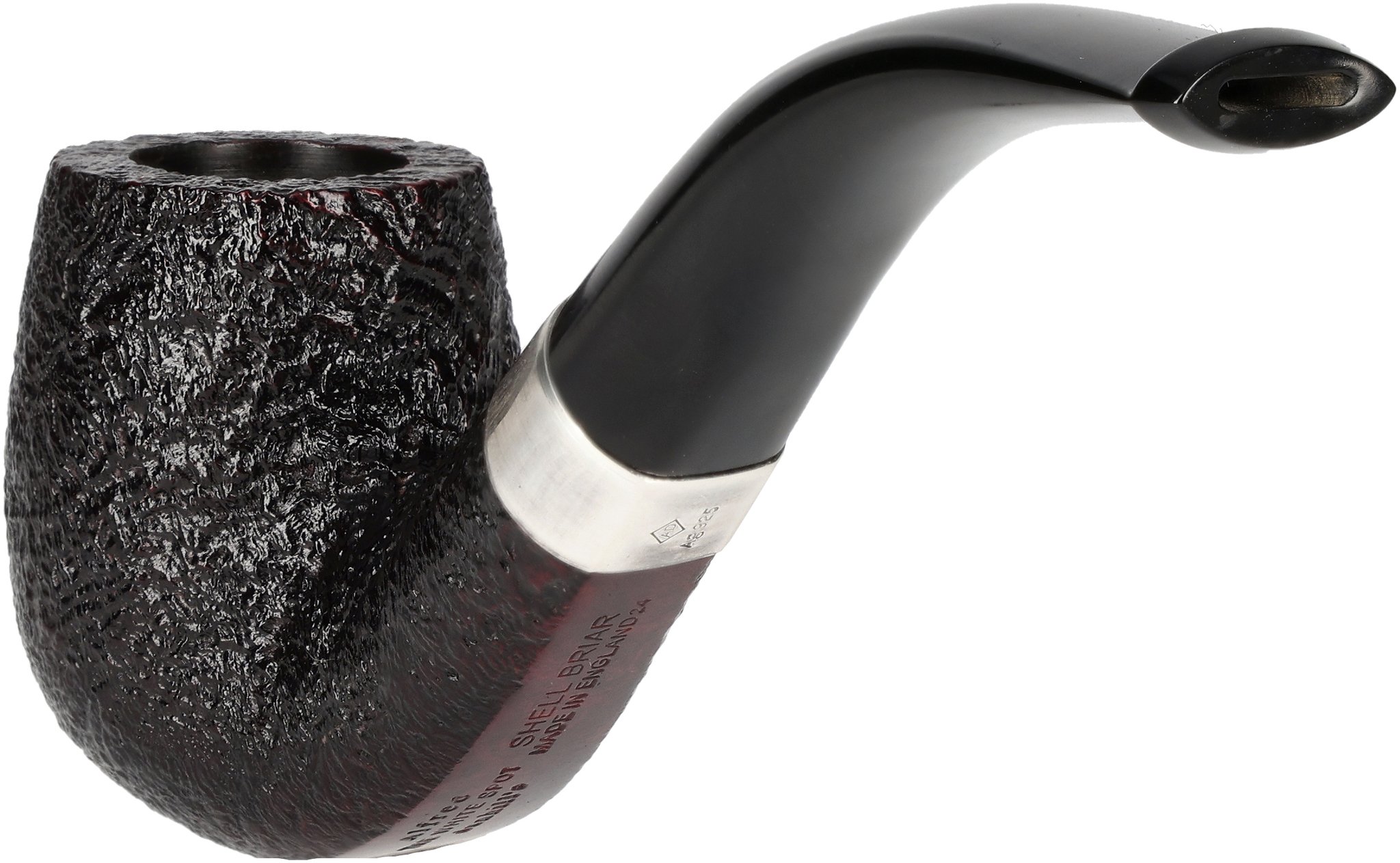 Dunhill Pipes Shell Briar No. 4102 Bent (Nr.609) (2024)_02