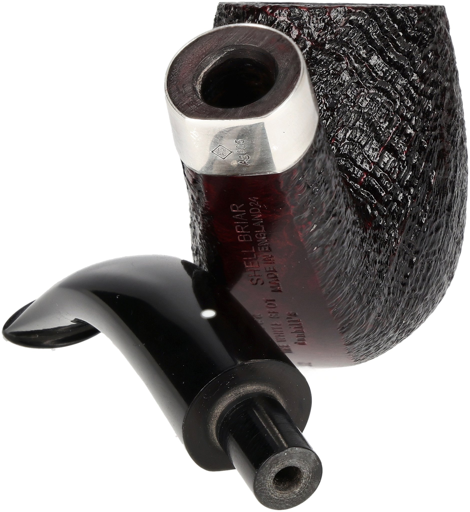 Dunhill Pipes Shell Briar No. 4102 Bent (Nr.609) (2024)_05
