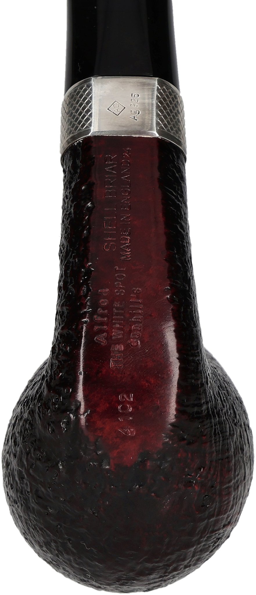 Dunhill Pipes Shell Briar No. 4102 Bent (Nr.618) (2024)_04