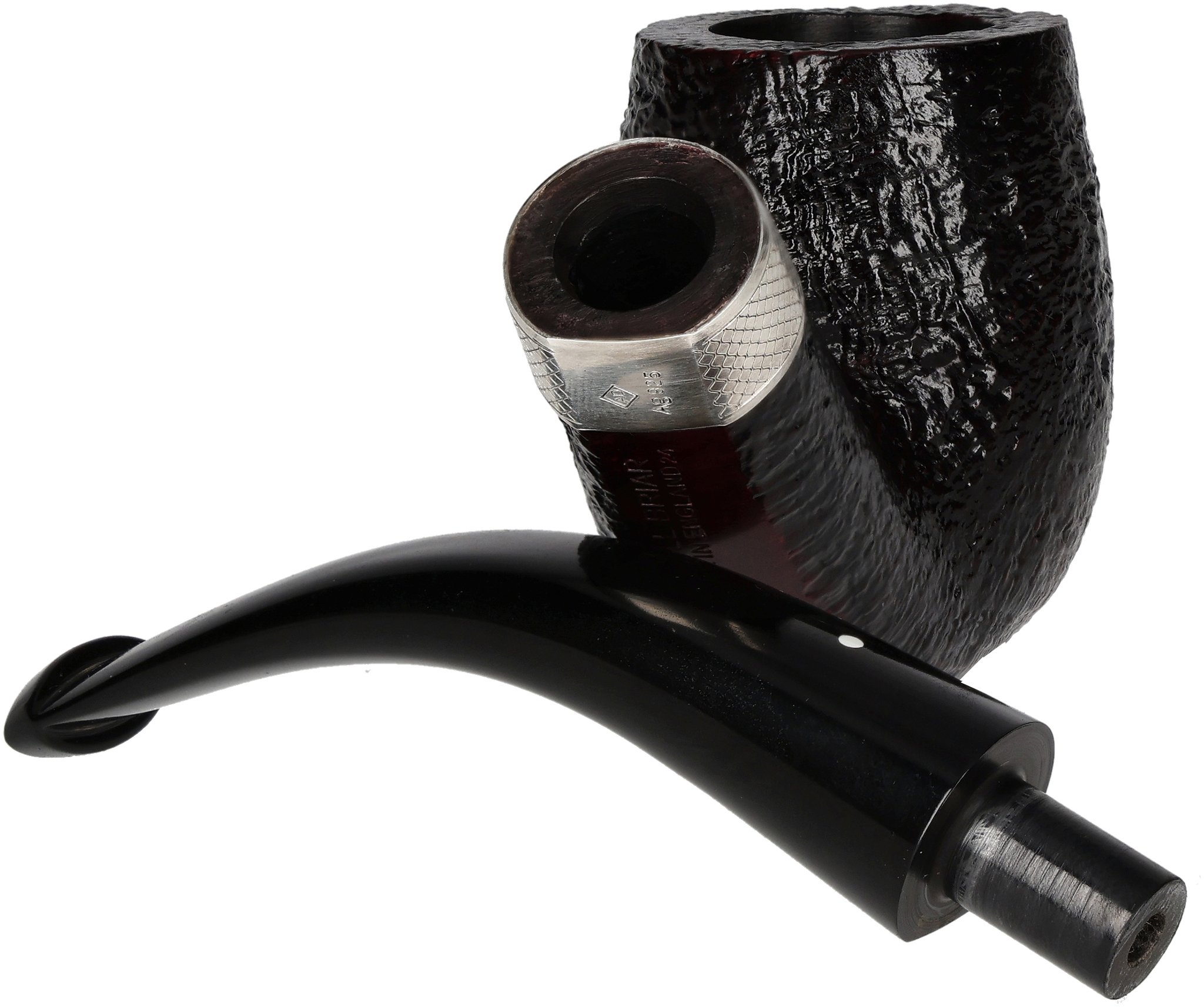 Dunhill Pipes Shell Briar No. 4102 Bent (Nr.618) (2024)_05