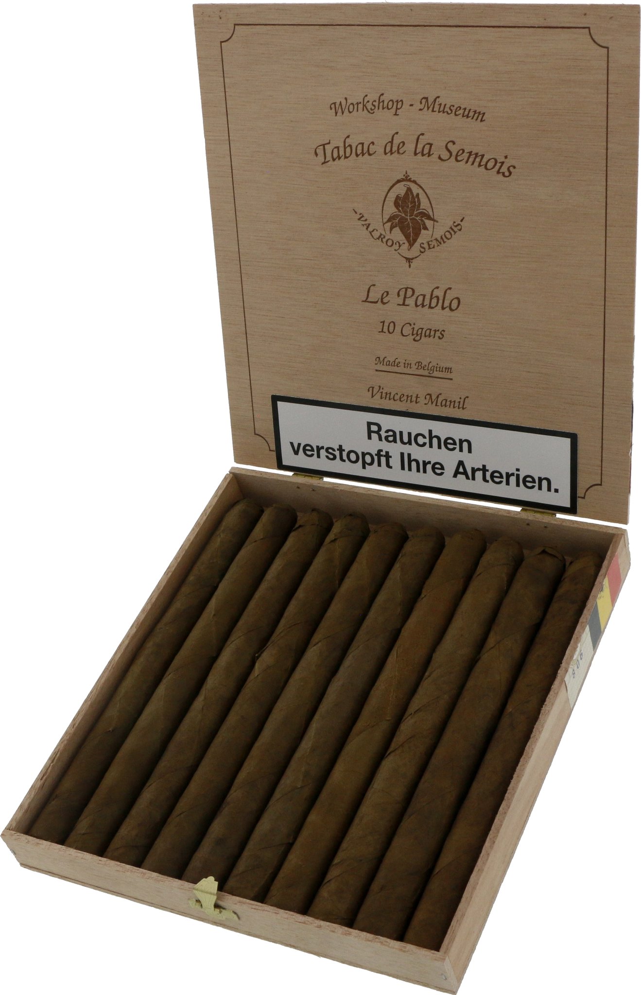 Manil Valroy Semois Pablo (10er Packung) Kiste offen