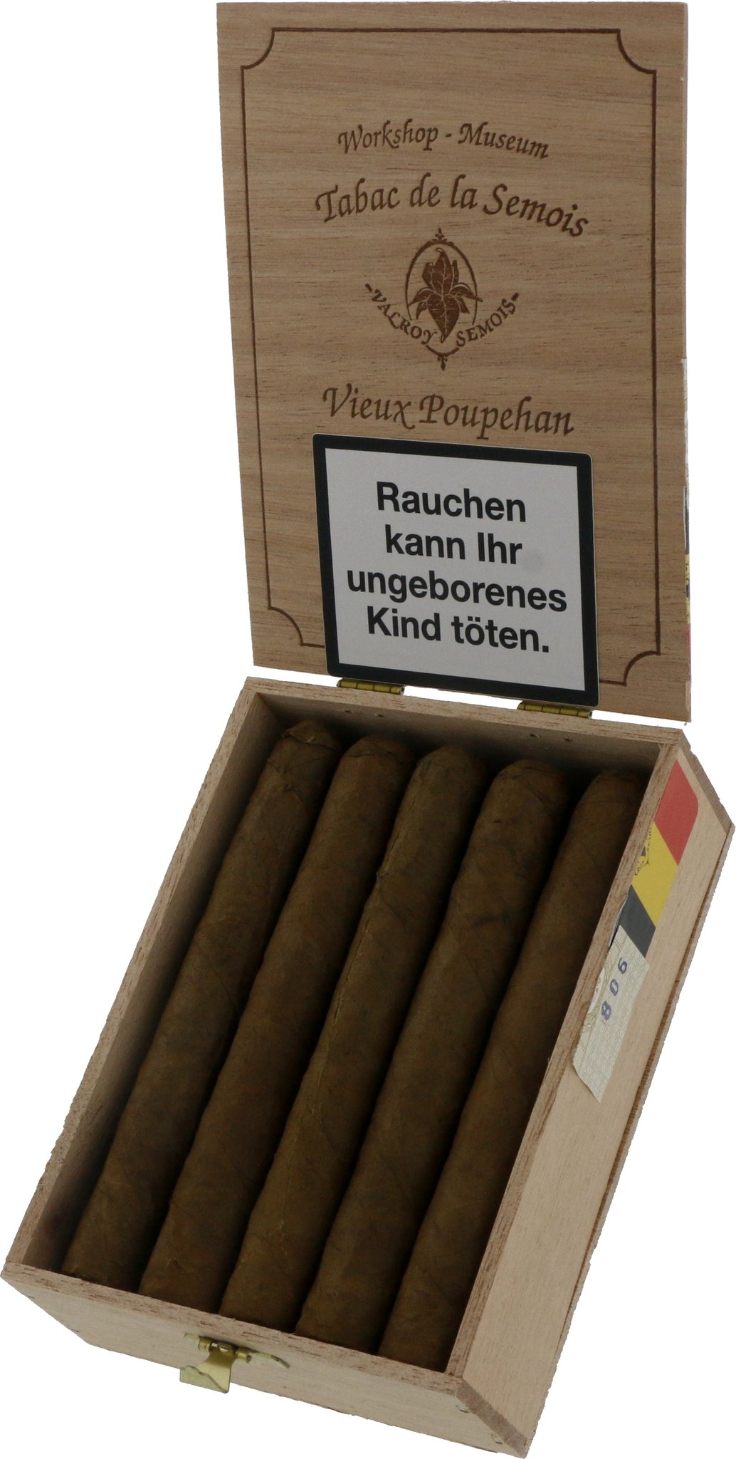 Manil Valroy Semois Vieux Poupehan (10er Packung) Kiste offen