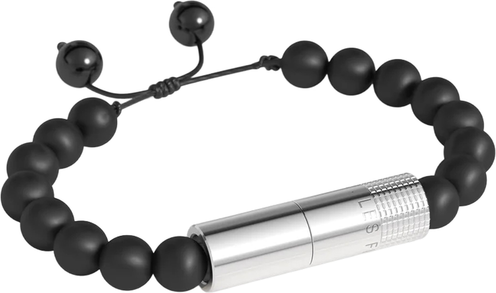 Les Fines Lames Punch Bracelets Onyx Matt_01