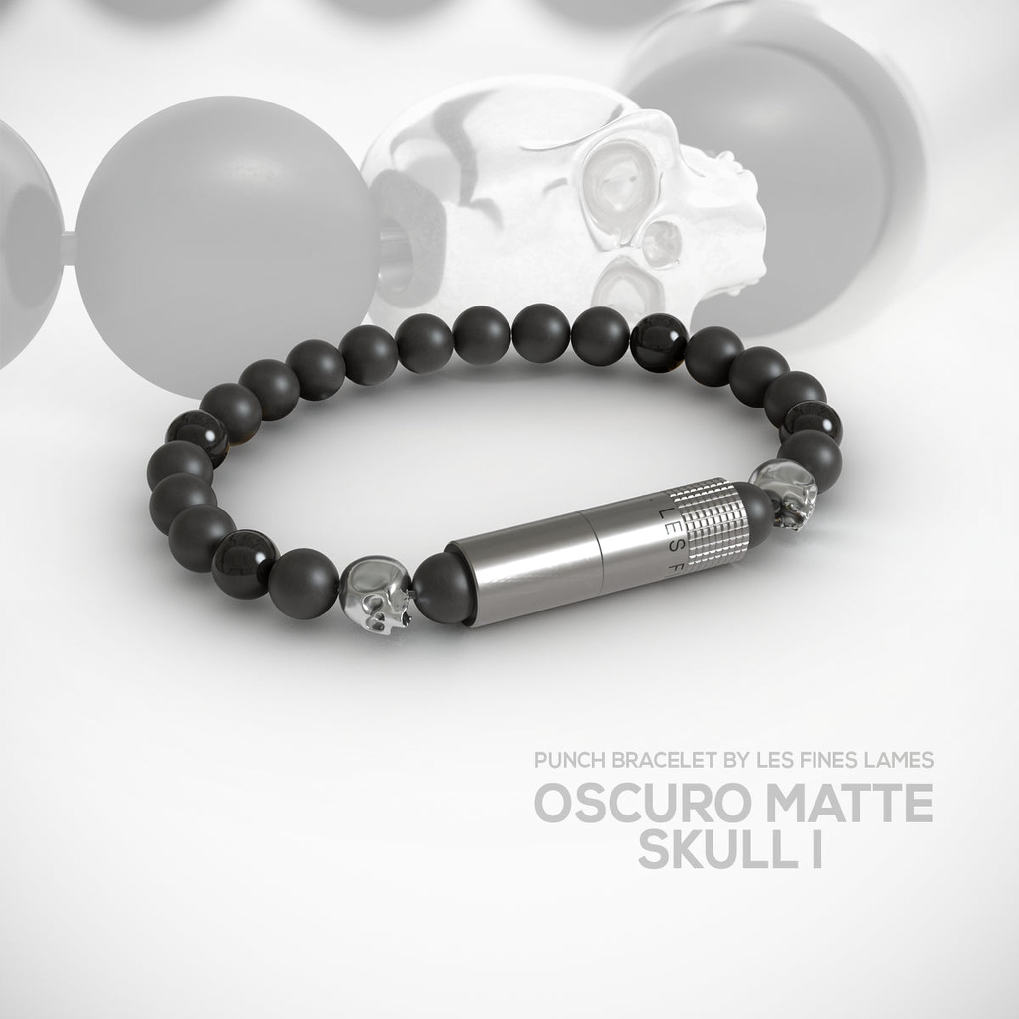 Elastic Oscuro Matte Skull 1 02