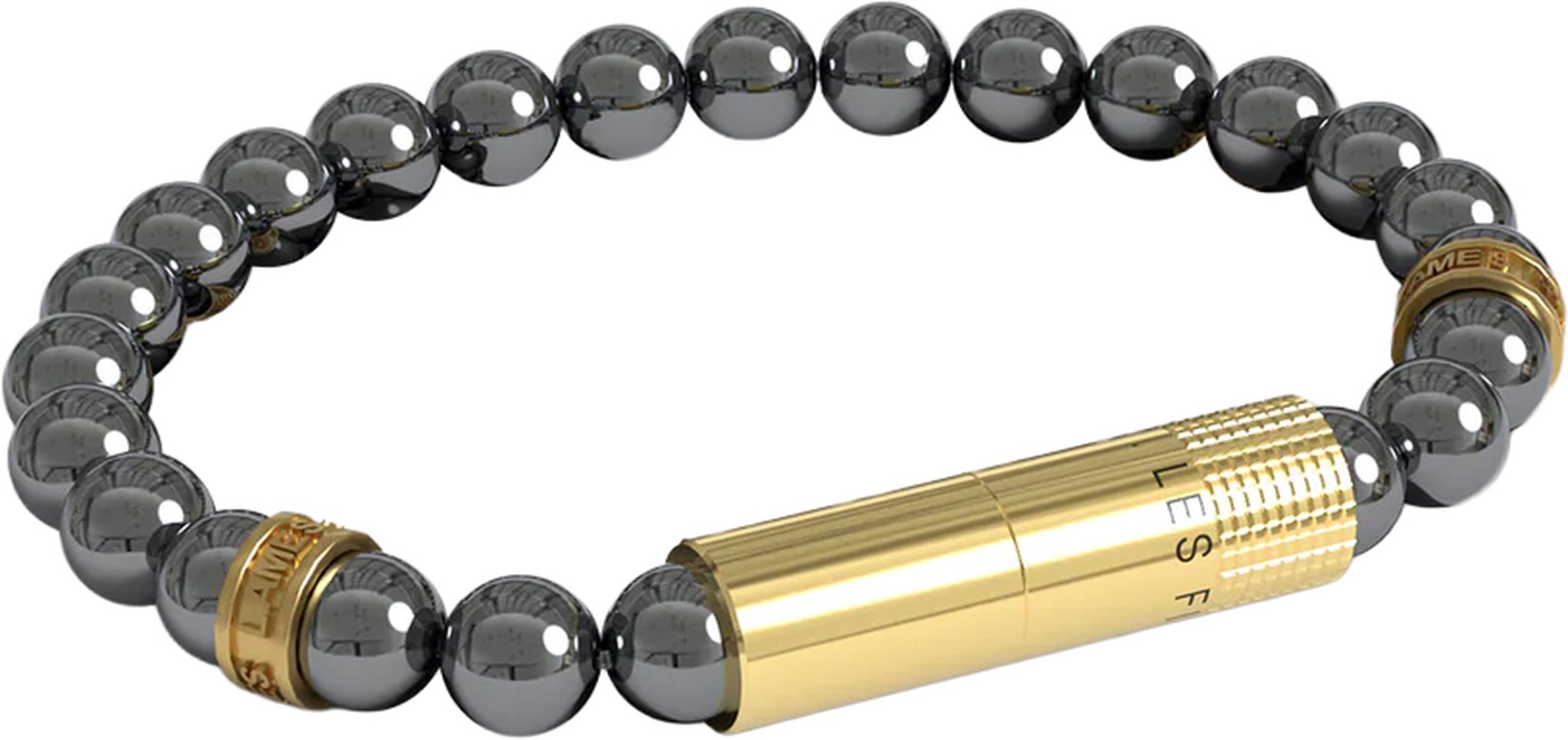 Les Fines Lames Punch Bracelets Mercurio Gold Ring - Elastic_01