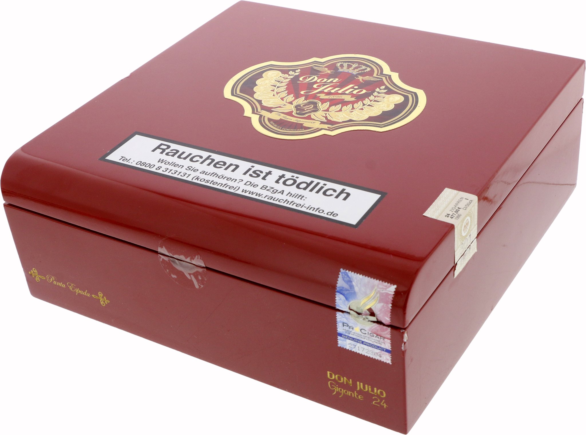 Don Julio Punta Espada Gigante Kiste