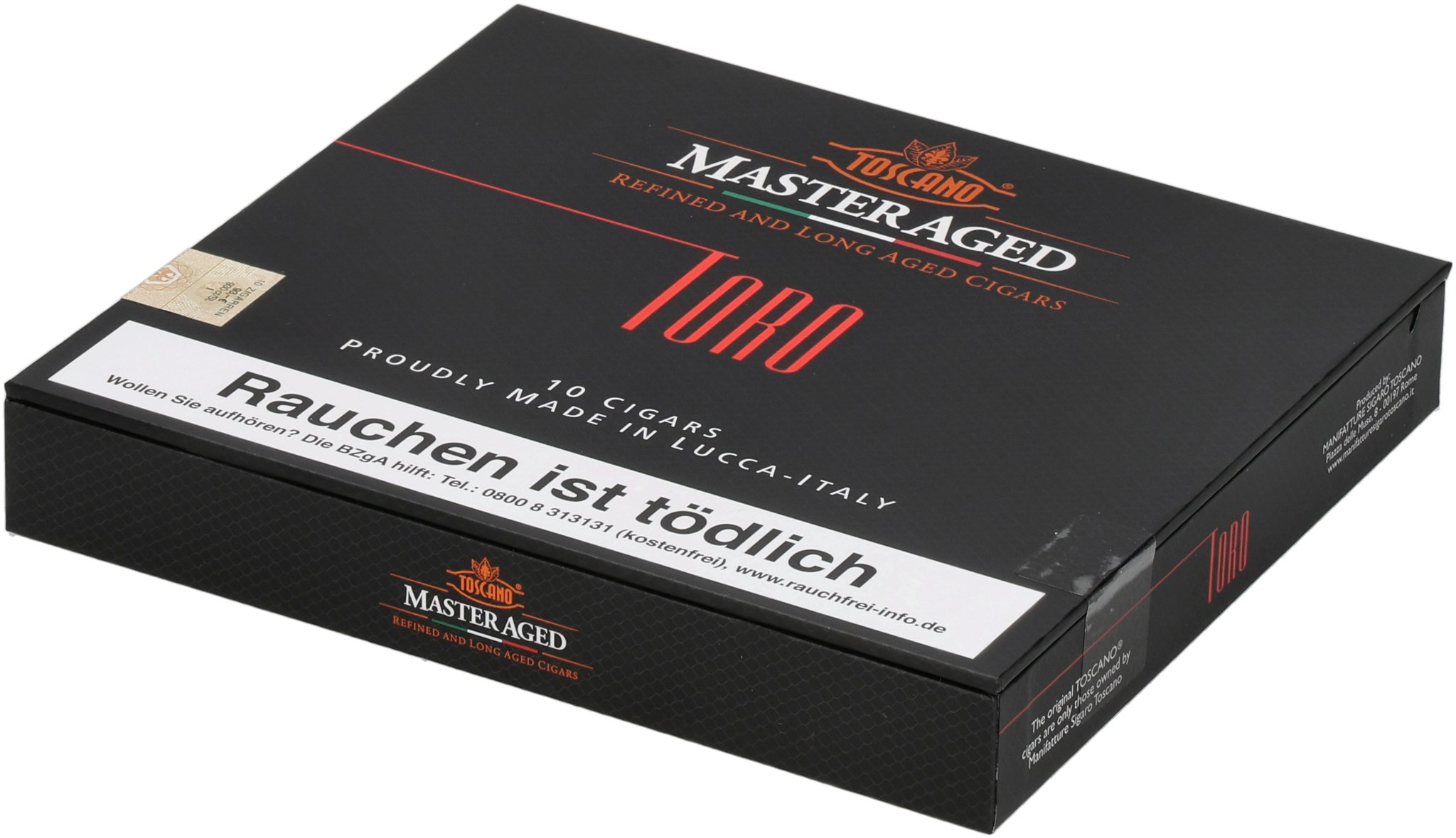 Master Aged Toro box