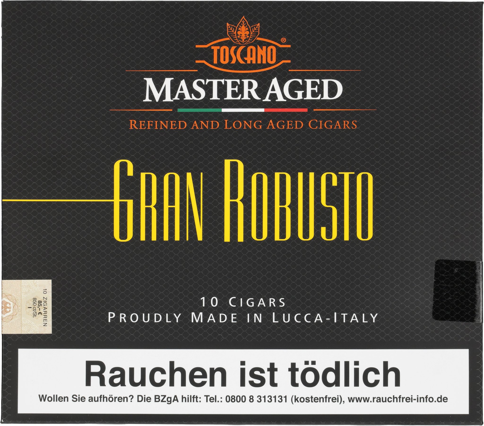 Master Aged Gran Robusto box front