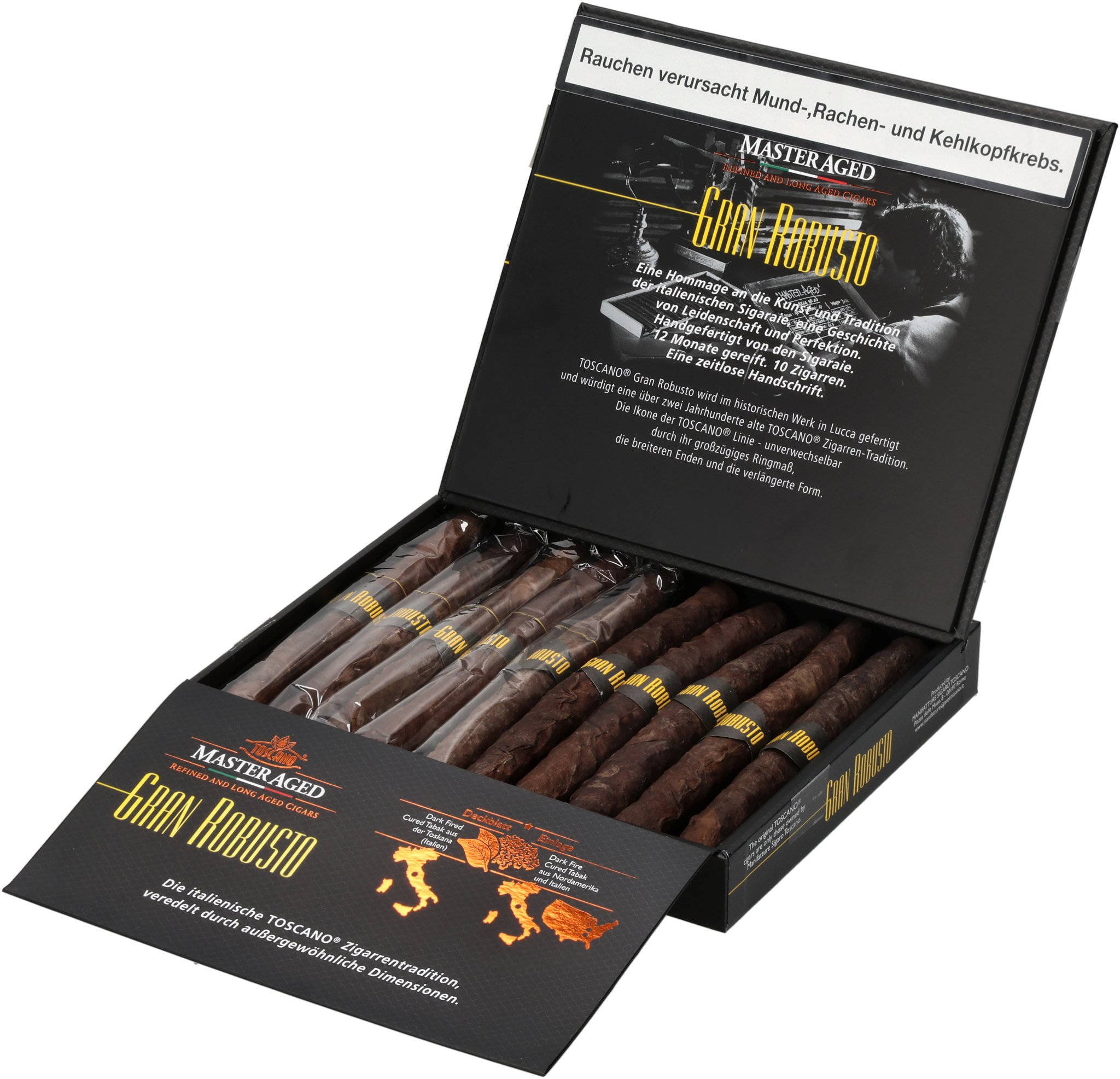 Master Aged Gran Robusto box open