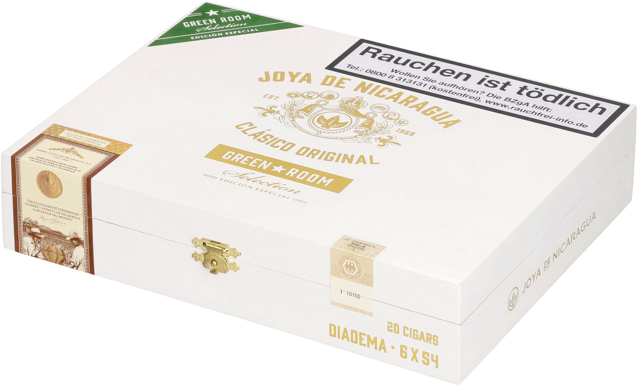 Clasico Original Green Room Selection box