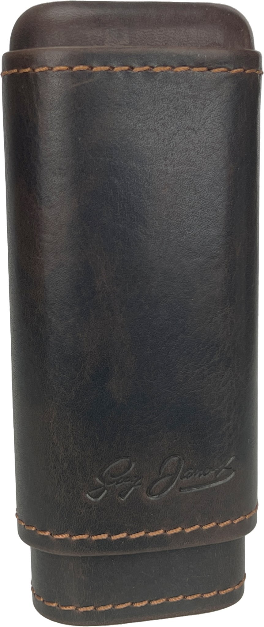 Guy Janot Zigarrenetui Crazy Horse 2er Robusto mit Zedernholz (8811)