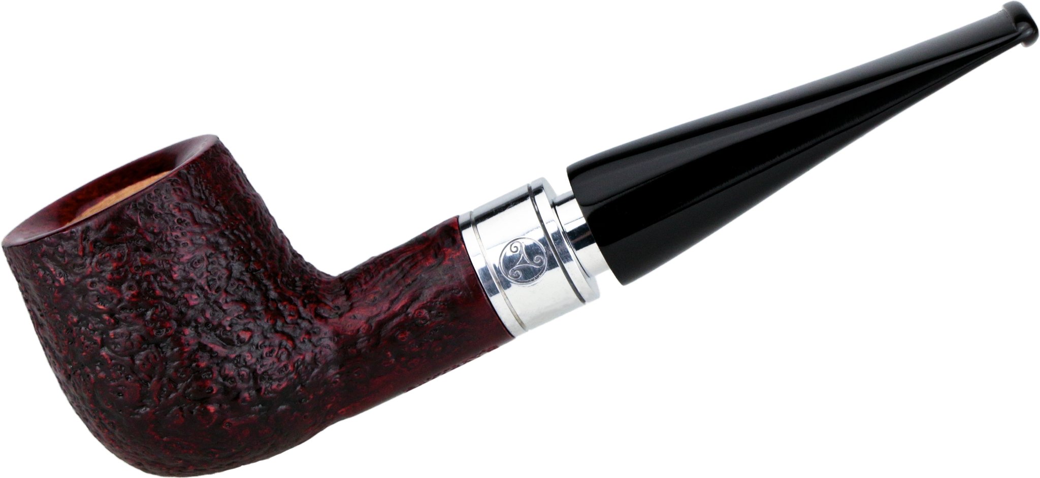 sandblast red Modell 5 schwarzes Mundstück