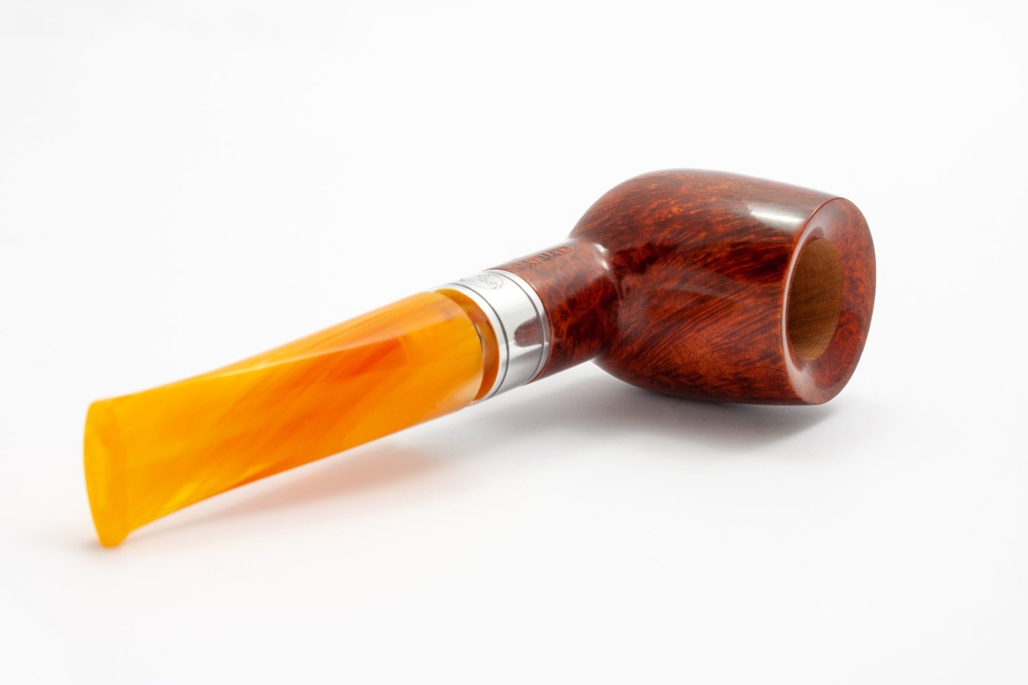 Rattray's Monarch Terracotta Modell 5 (B-Ware) liegend Mundstück vorn