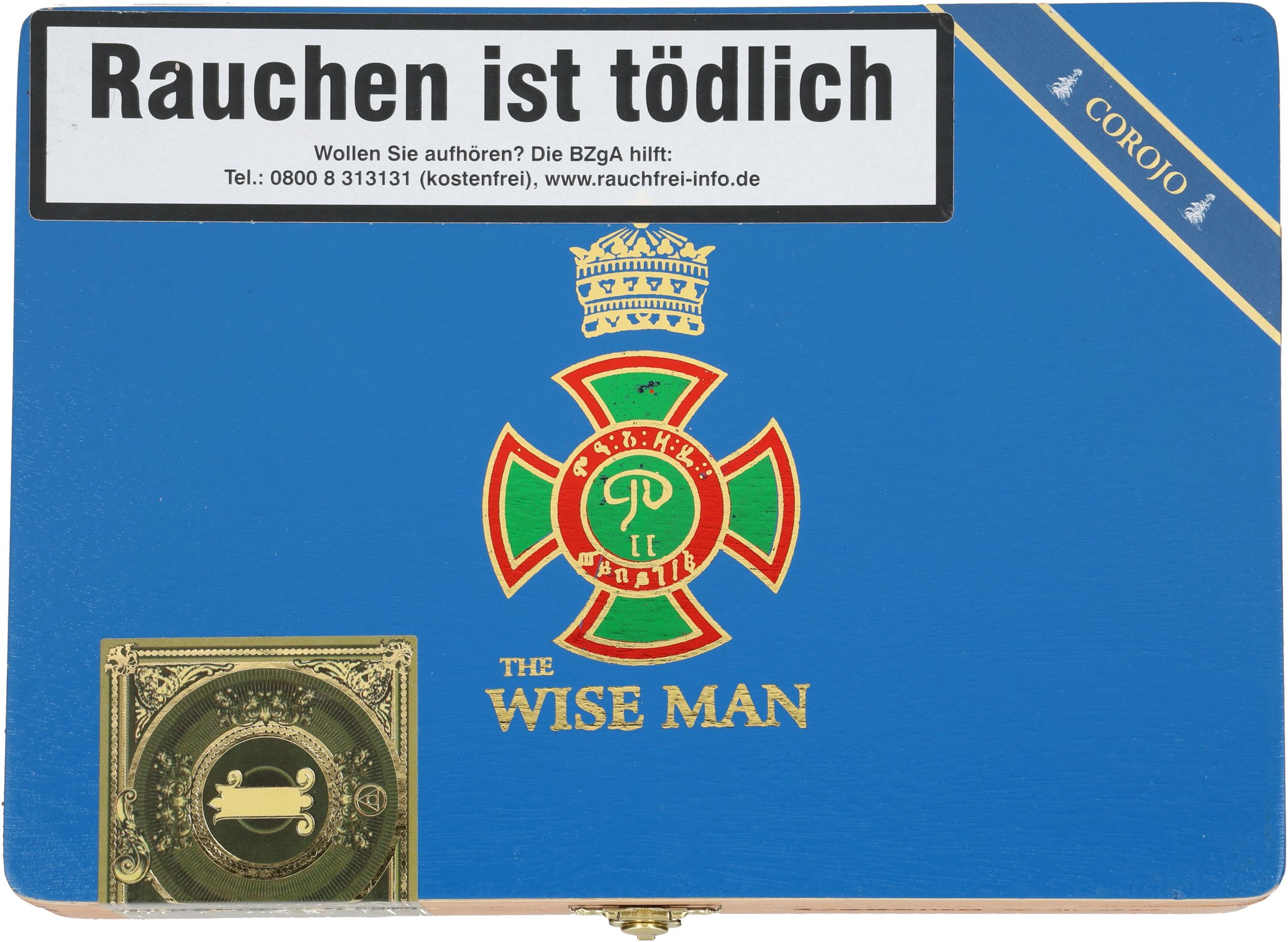 Wise Man Corojo Corona box front