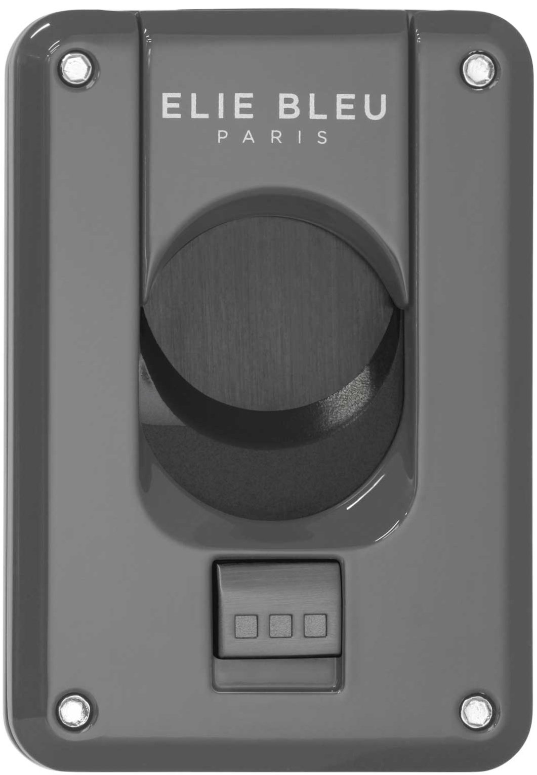 Guillotine Klavierlack grau Klinge schwarz