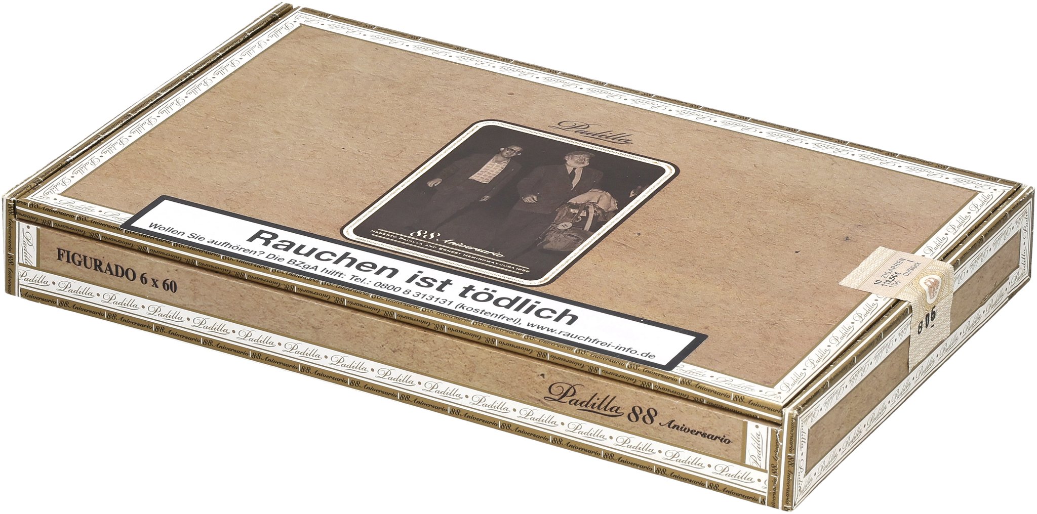 Padilla 88th Anniversario Figurado Kiste