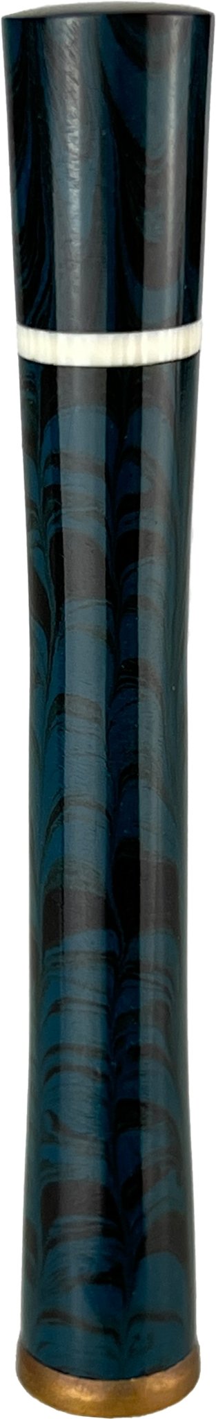 Bruno Nuttens Pfeifenstopfer blau-schwarz Modell 2