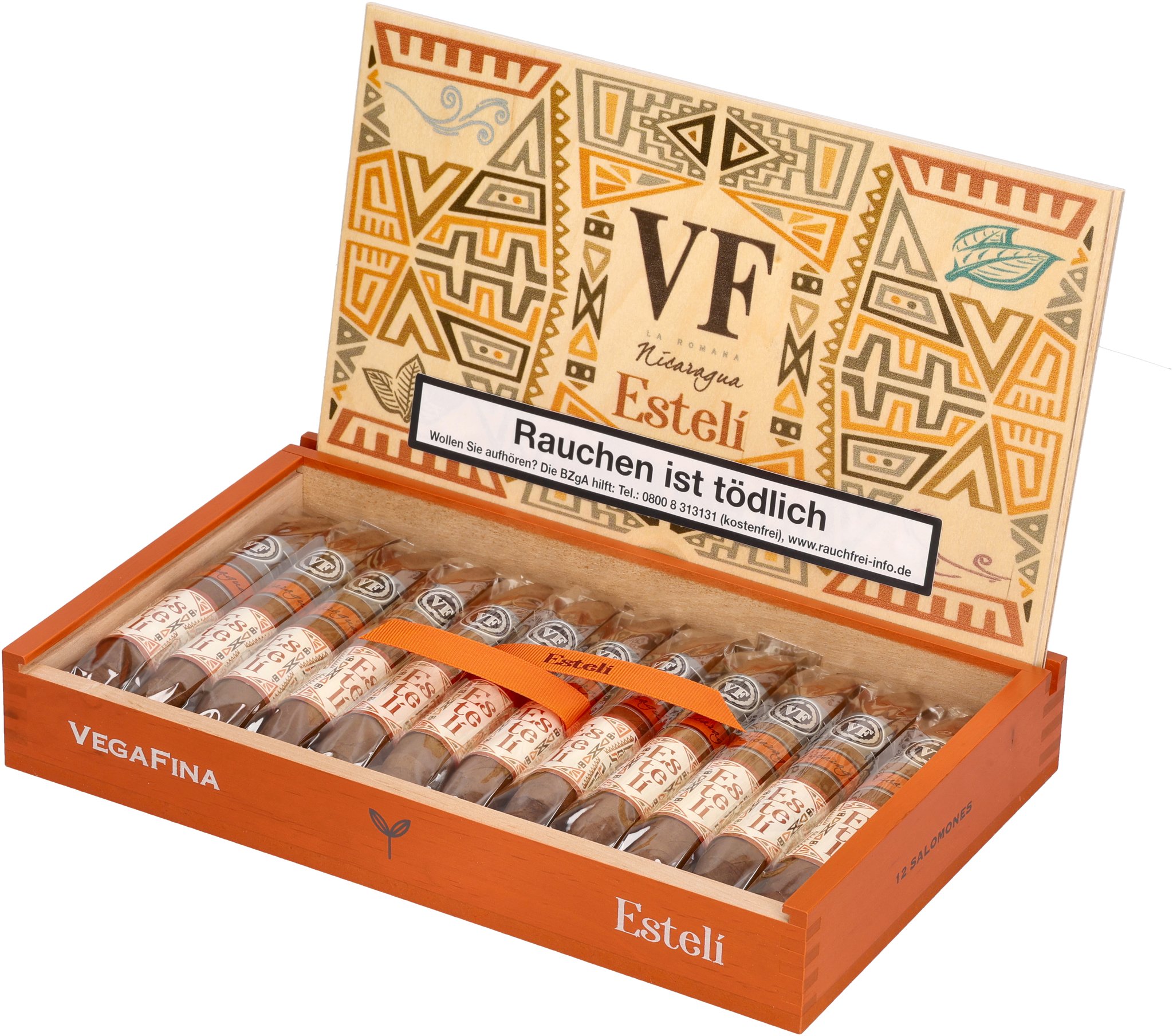 Nicaragua Salomones Esteli box open