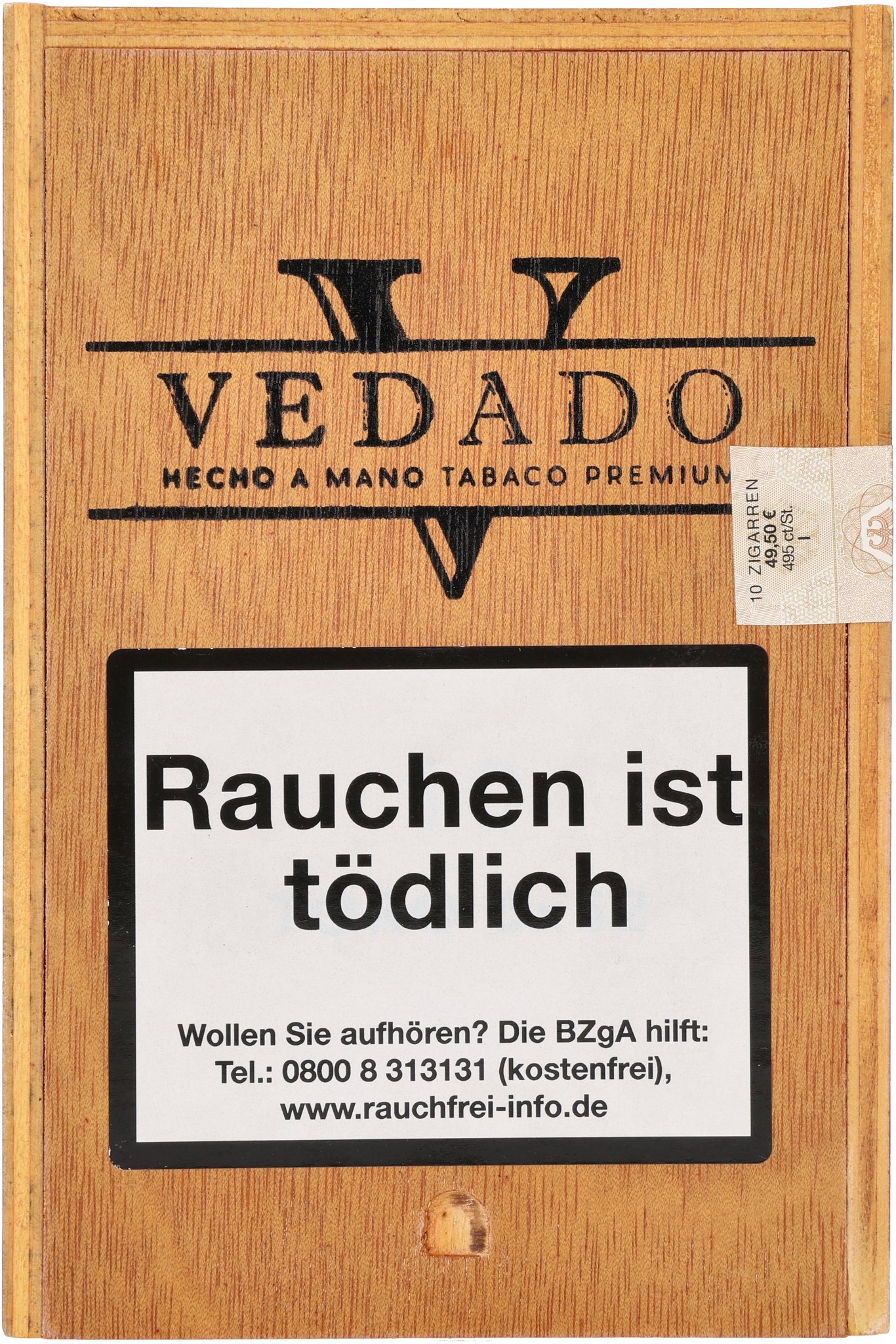 Vedado Classic Toro 10er box front