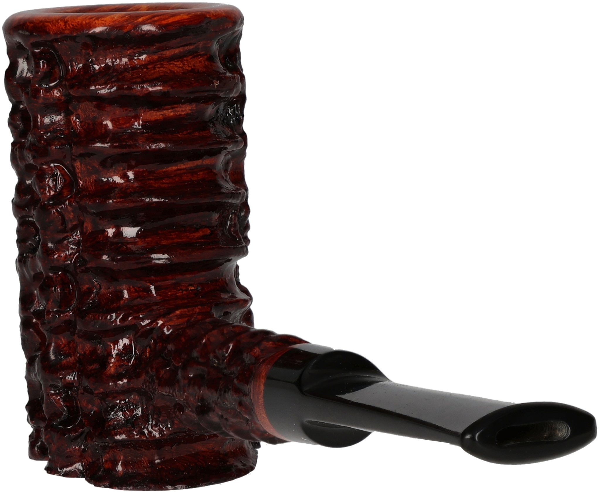 Tom Eltang Freehand Pfeifen Rustic Poker_02