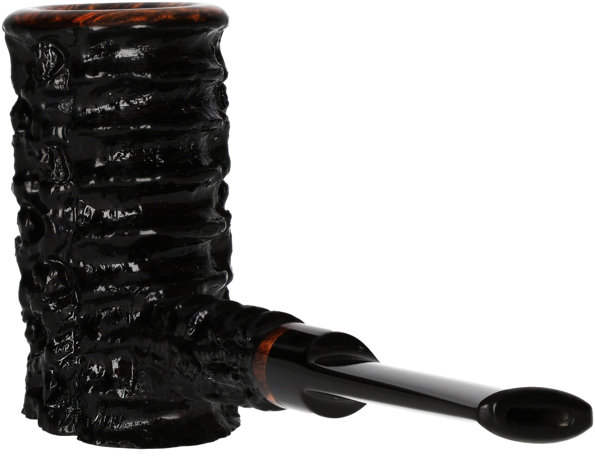 Tom Eltang Freehand Pfeifen Rustic Poker_02