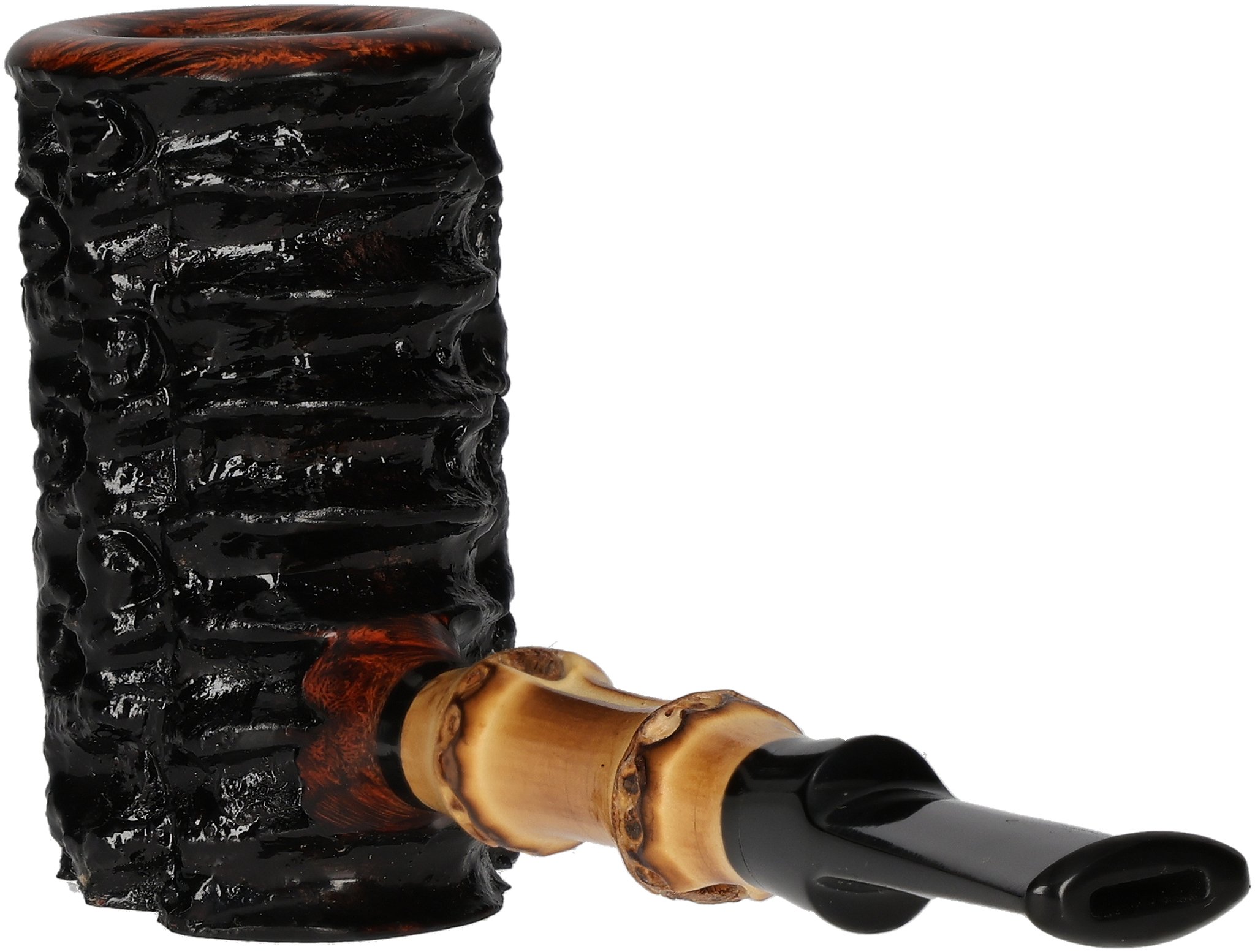 Tom Eltang Freehand Pfeifen Rustic Poker_02