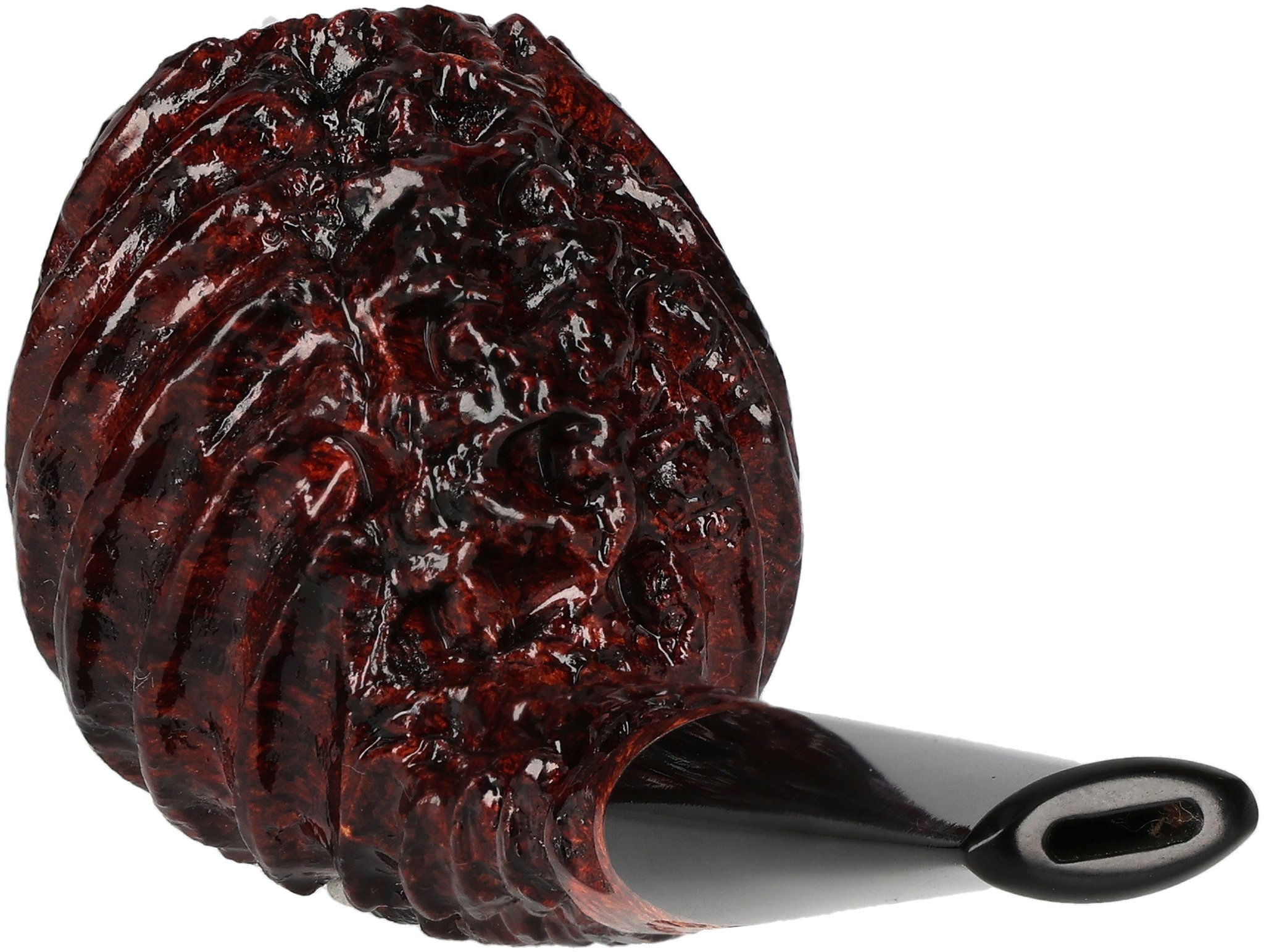 Tom Eltang Freehand Pfeifen Rustic Devils Anse Dunkelbraun_02