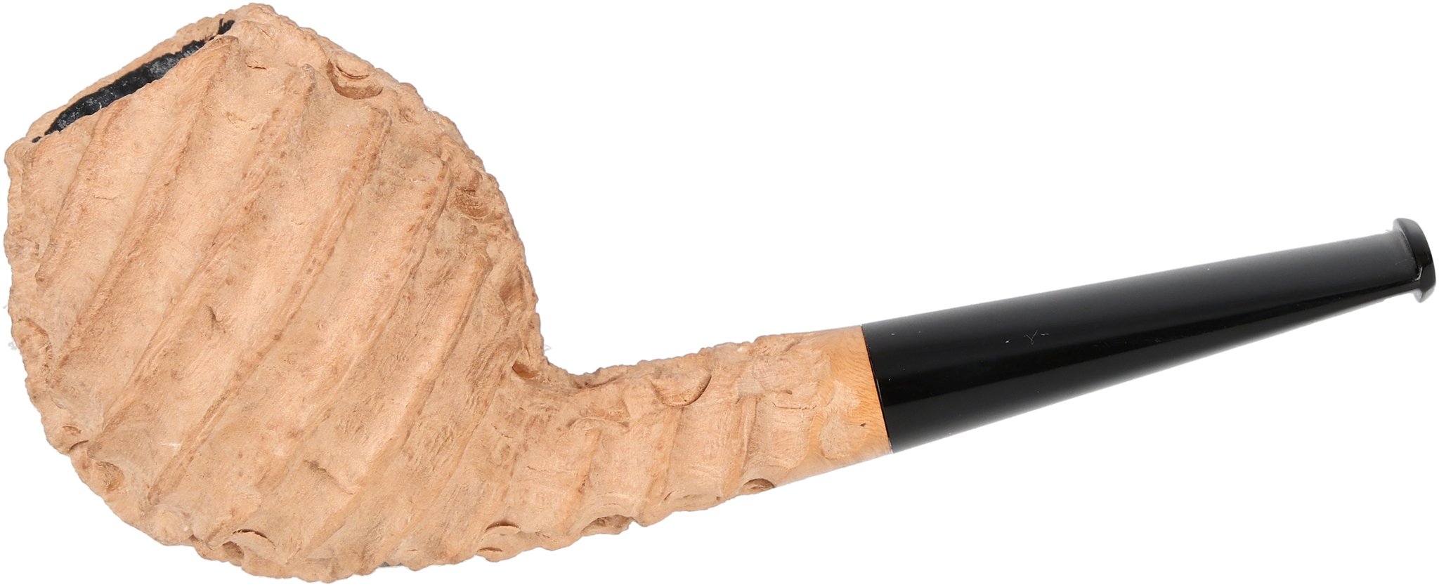 Tom Eltang Freehand Pfeifen Rustic Devils Anse Hellbraun_01