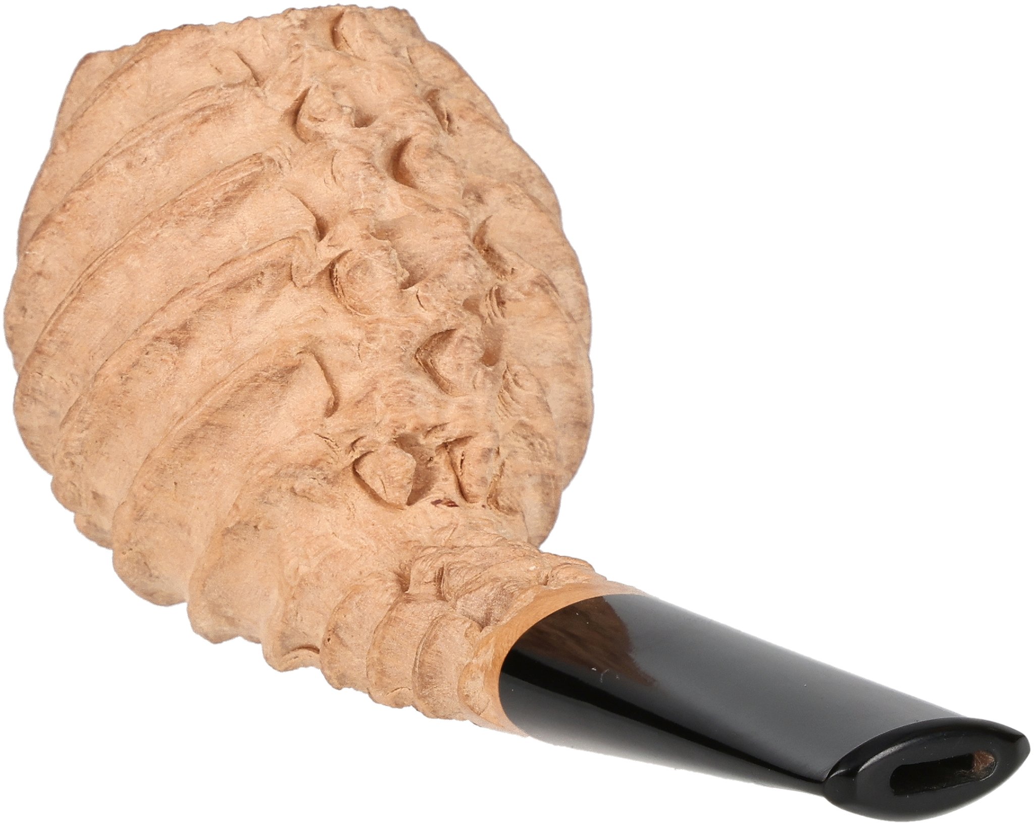 Tom Eltang Freehand Pfeifen Rustic Devils Anse Hellbraun_02