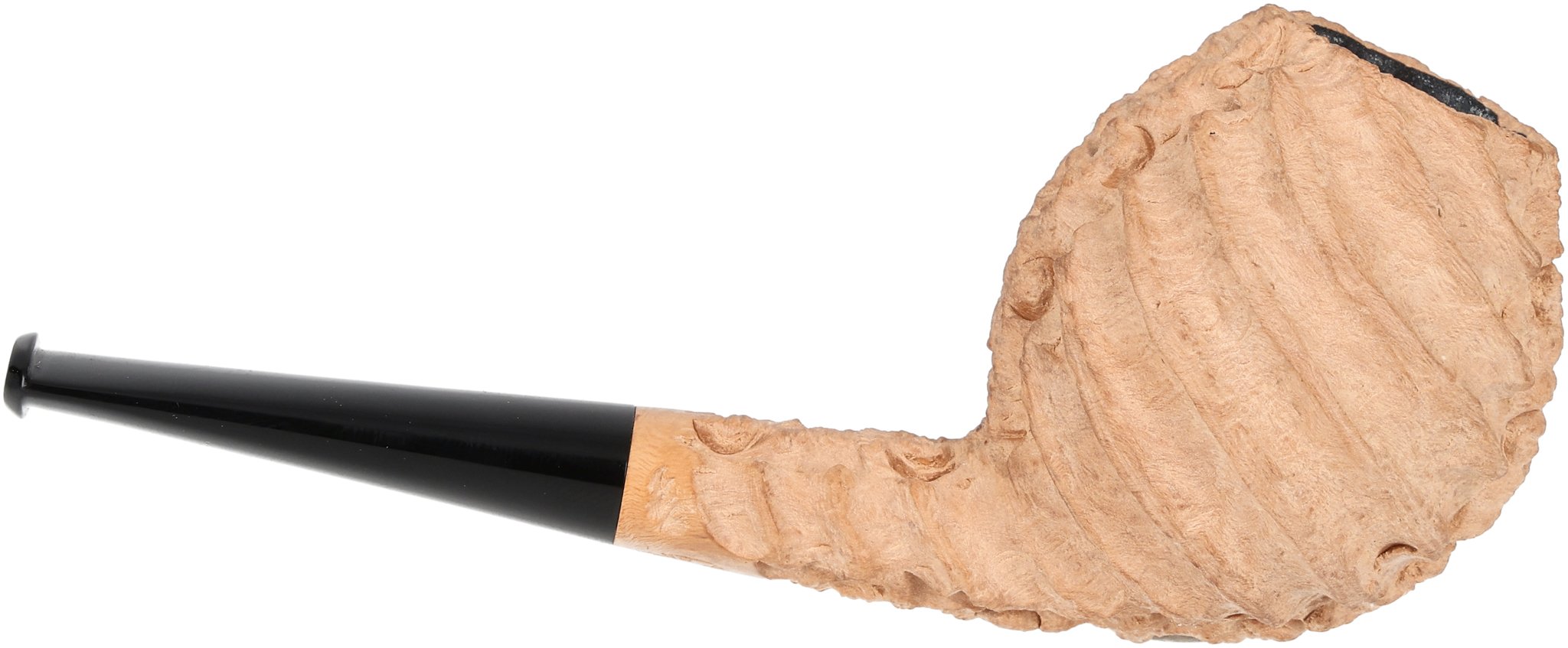 Tom Eltang Freehand Pfeifen Rustic Devils Anse Hellbraun_04