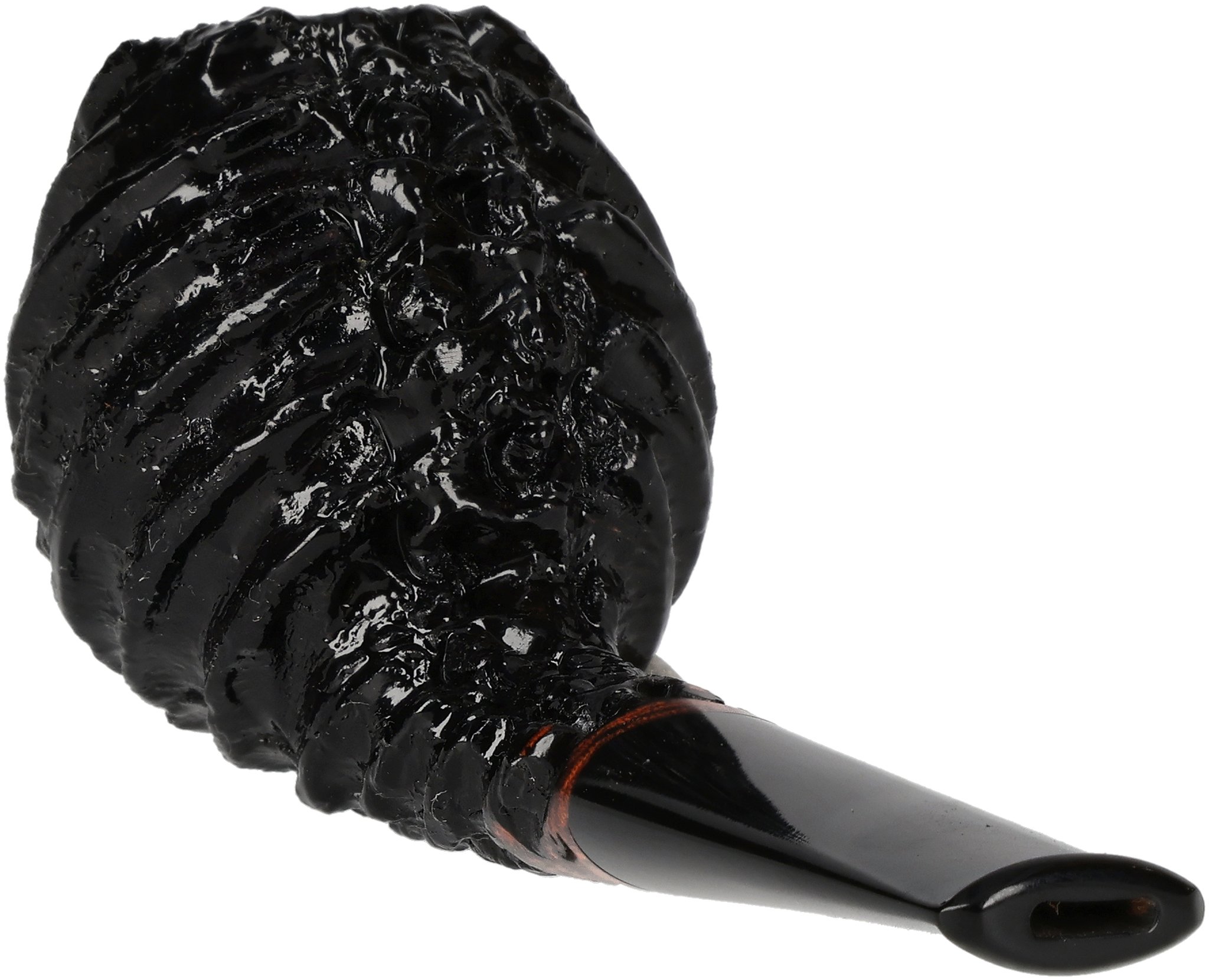 Tom Eltang Freehand Pfeifen Rustic Devils Anse Schwarz_02