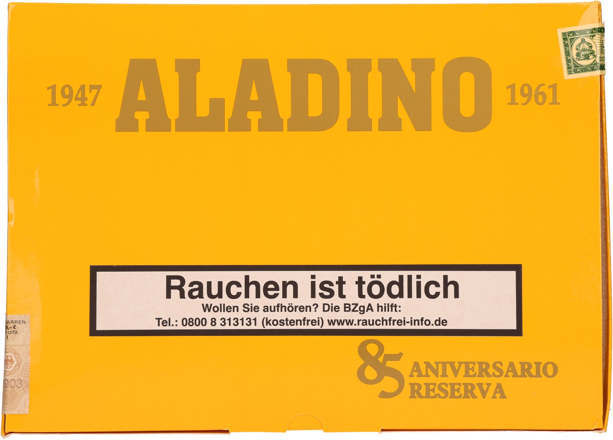 85 Aniversario Reserva Robusto verpackung frontal