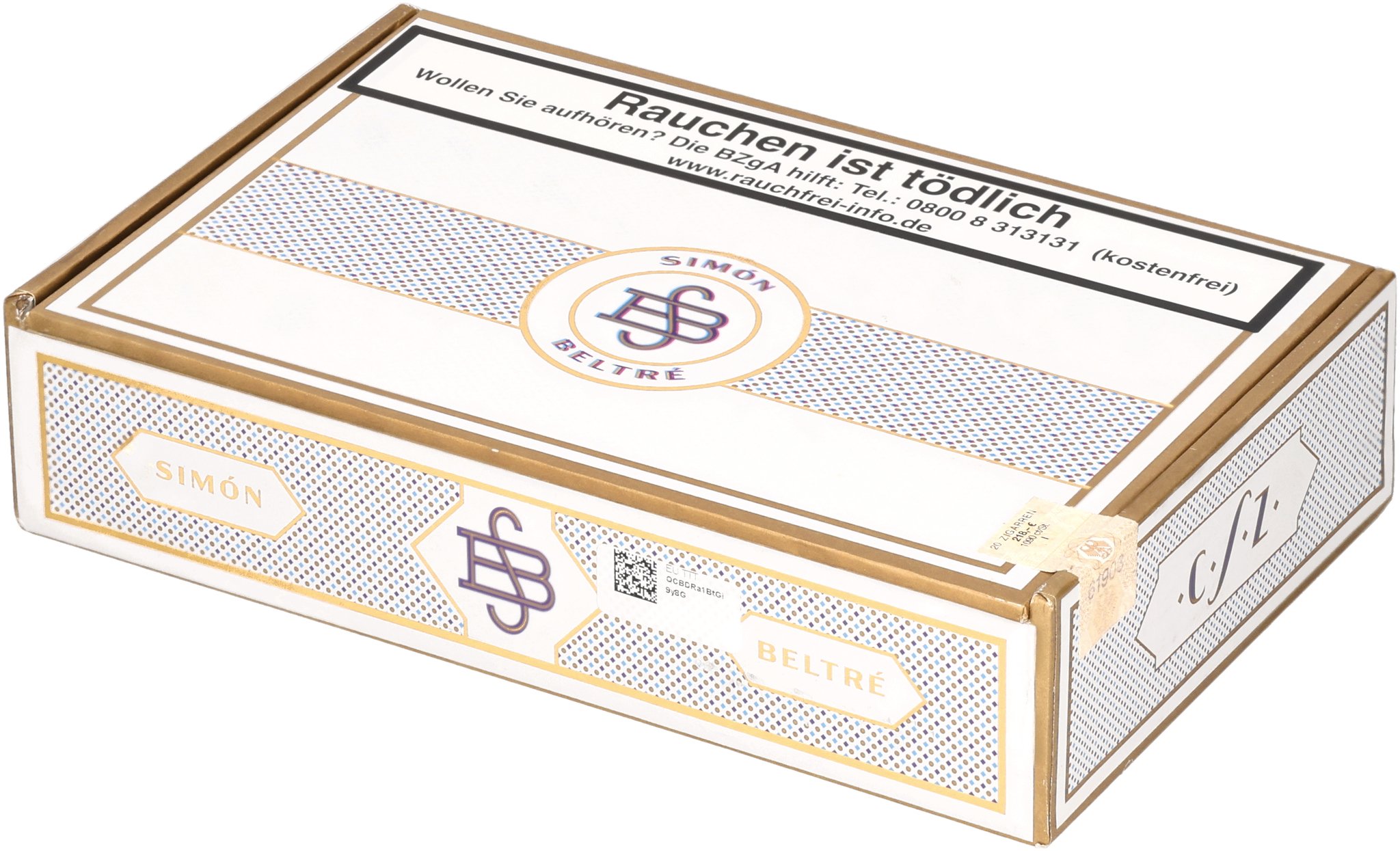 Simon Beltre CSZ Robusto box