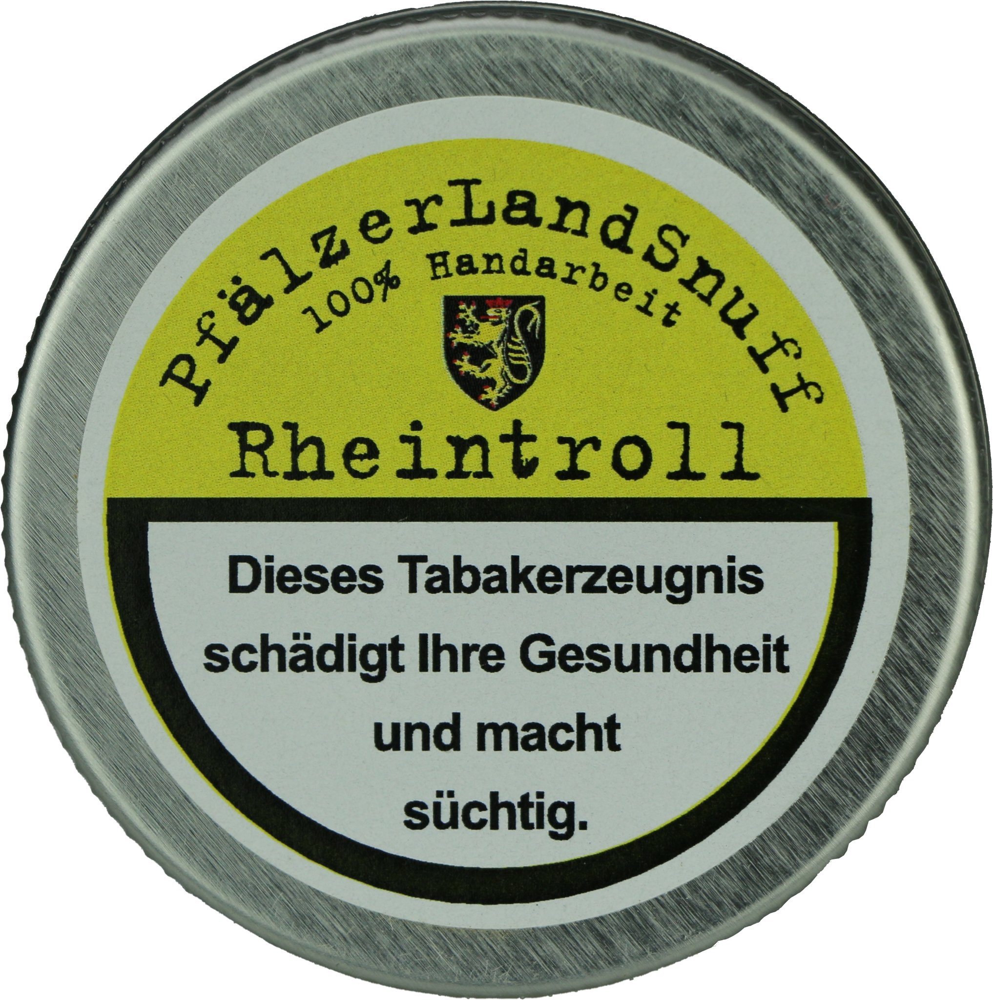 Pfälzer Landsnuff Schnupftabak Rheintroll 10g Dose