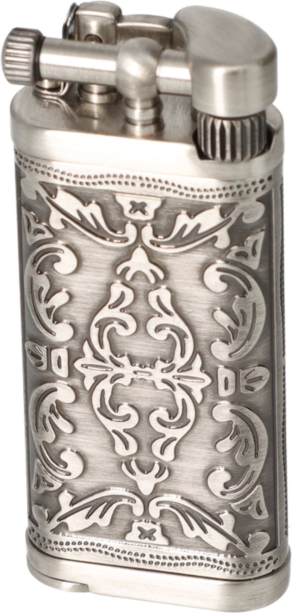 WinJet International Pfeifenfeuerzeuge Antik silberfarben (222003)_01