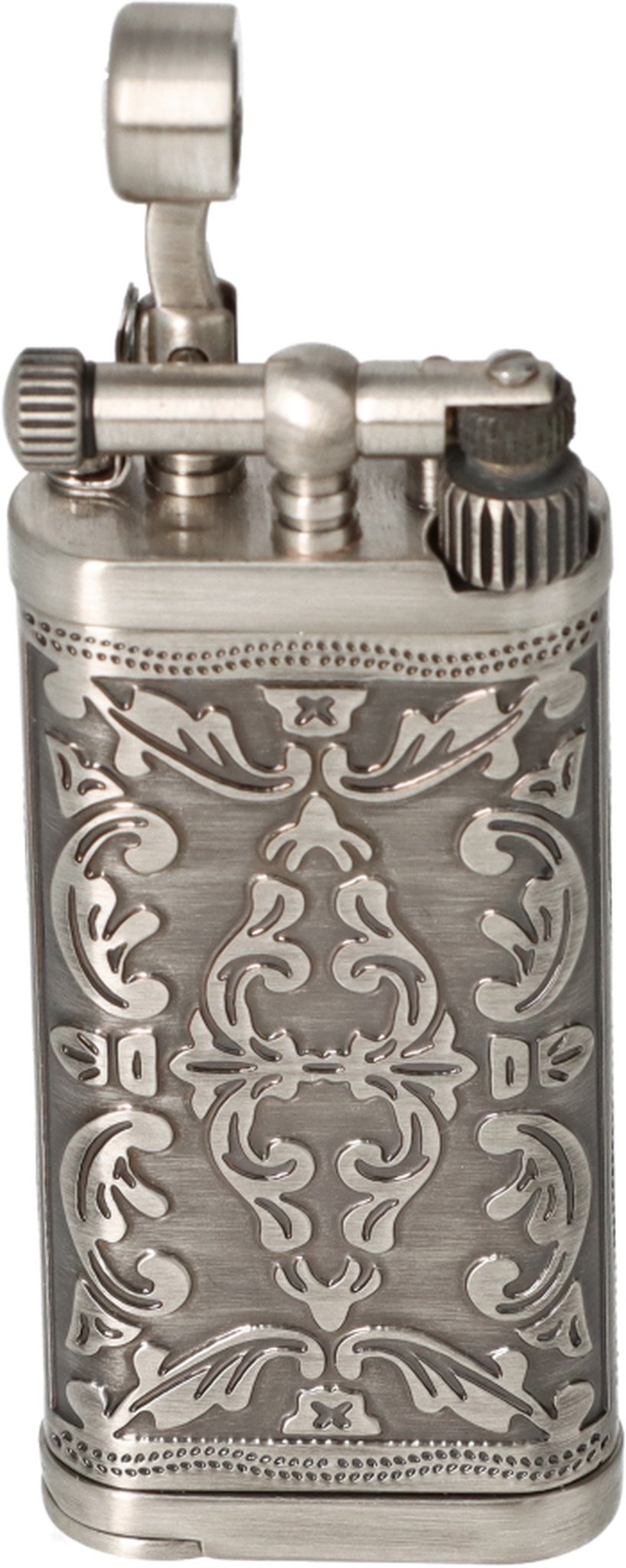 WinJet International Pfeifenfeuerzeuge Antik silberfarben (222003)_02
