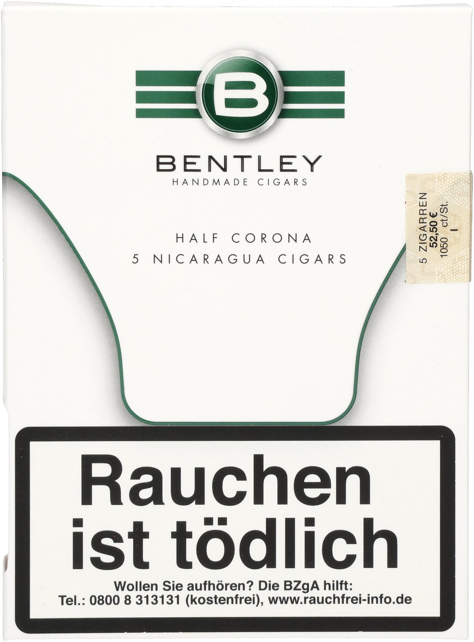 White Half Corona 5er box front