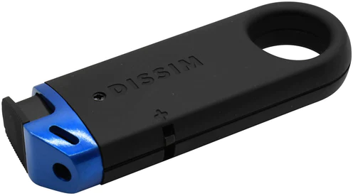 Dissim Slim Pfeifenfeuerzeug blau (ILS-DB25) Detailbild 2