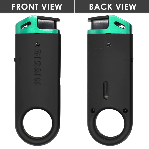 Dissim Slim Pfeifenfeuerzeug grün (ILS-DB25) Detailbild 4