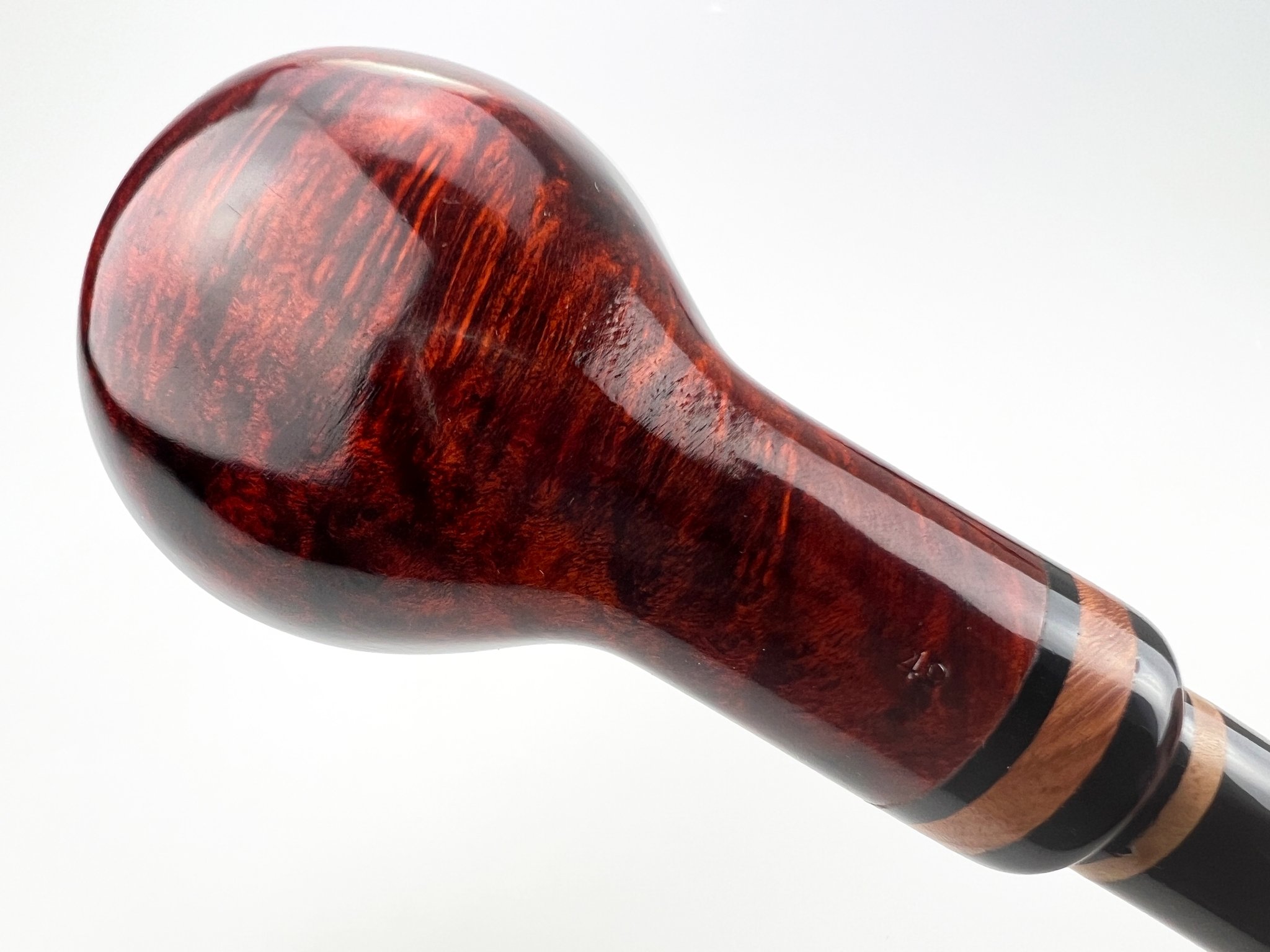 Lorenzetti Pfeifen Augustus Caesar 49 (interne Nr. 1007) Detailbild 2